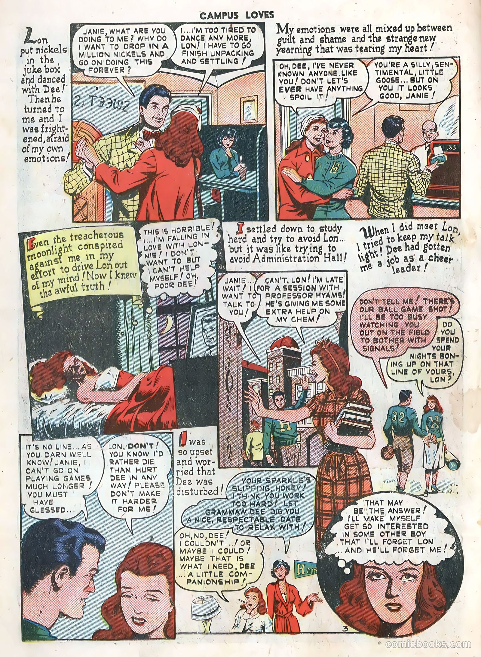 Campus Loves #1 (1949) — page 14 of 36