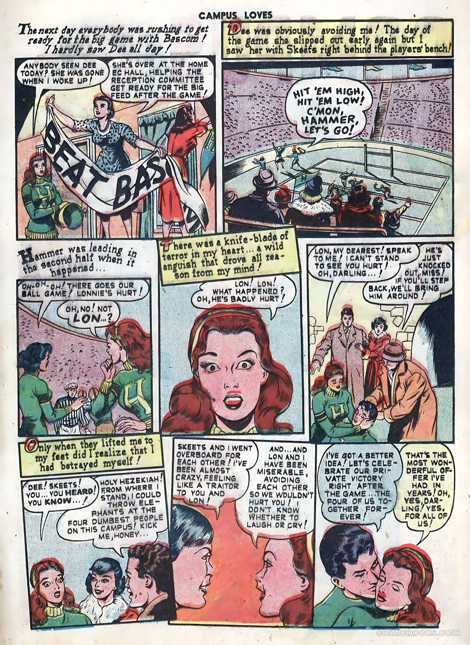 Campus Loves #1 (1949) — page 17 of 36