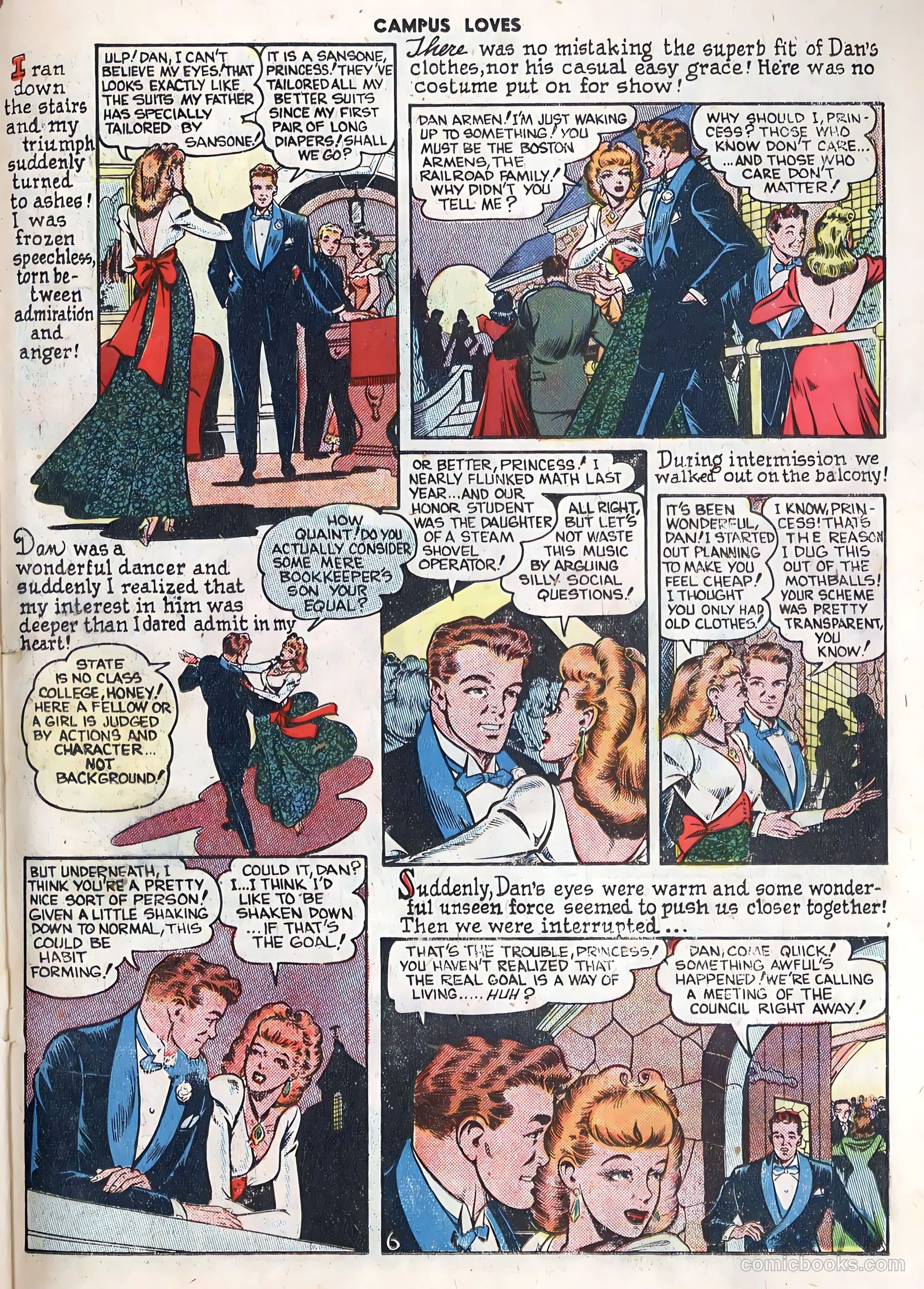Campus Loves #1 (1949) — page 23 of 36