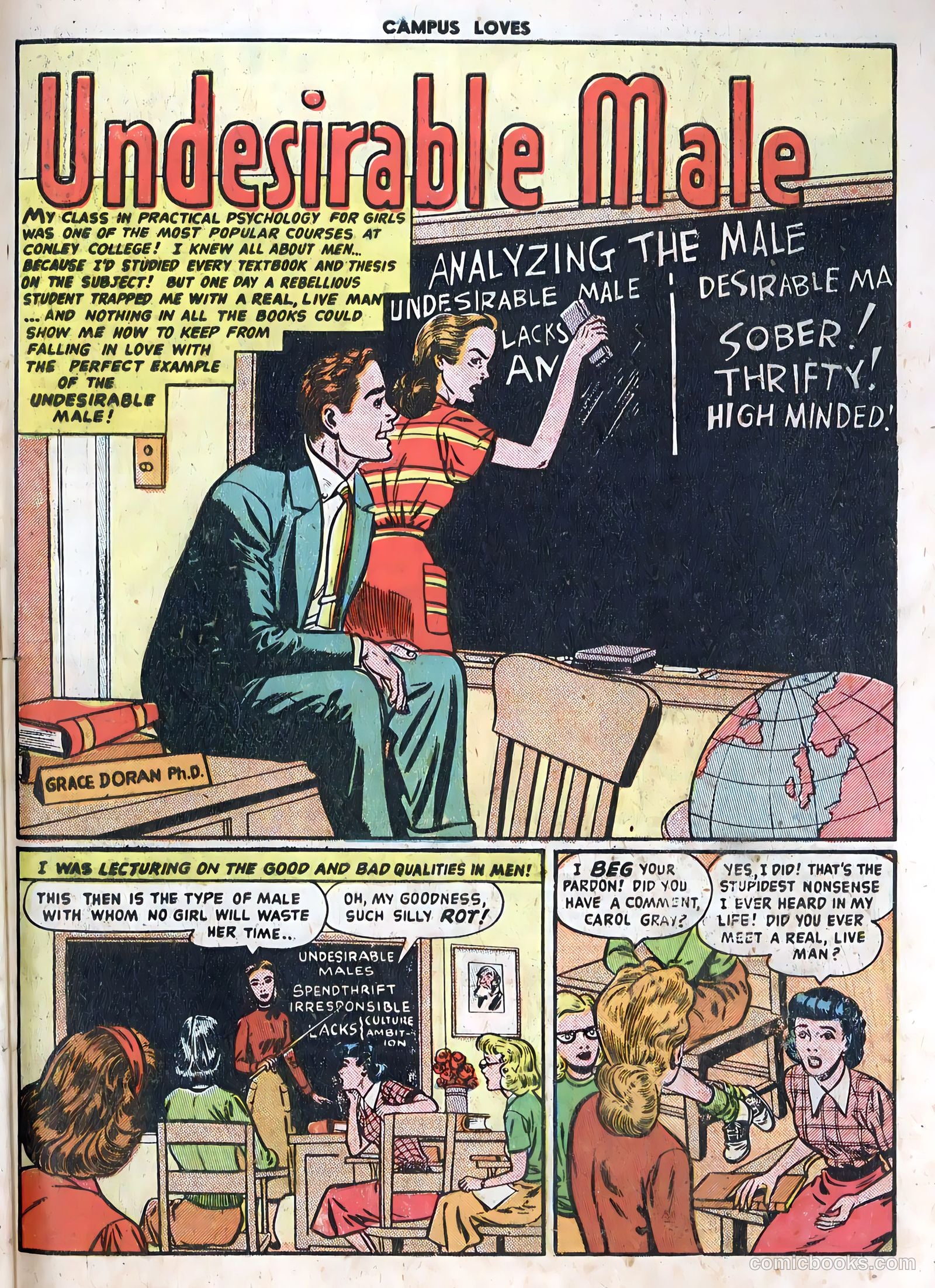 Campus Loves #1 (1949) — page 27 of 36