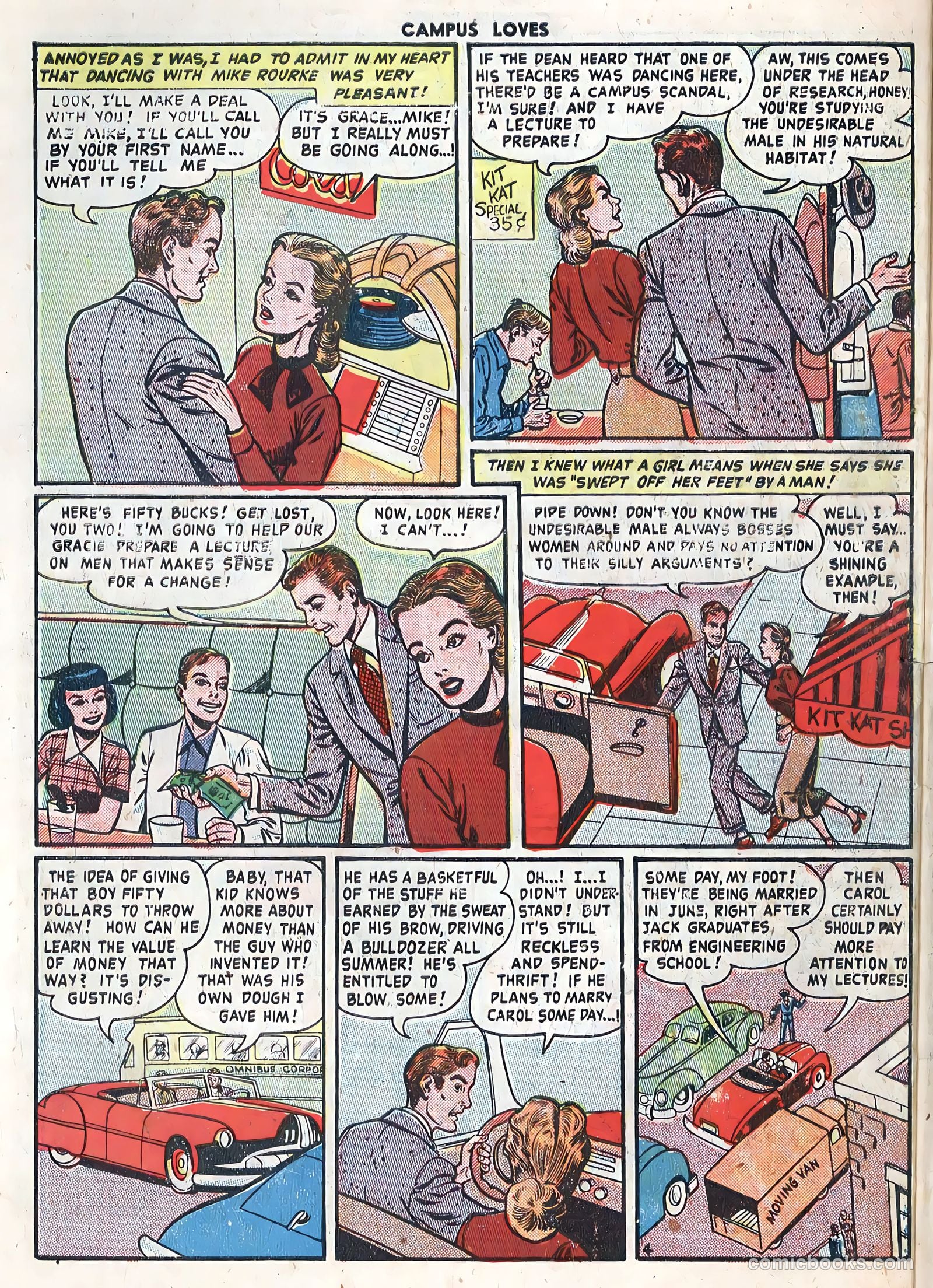Campus Loves #1 (1949) — page 30 of 36