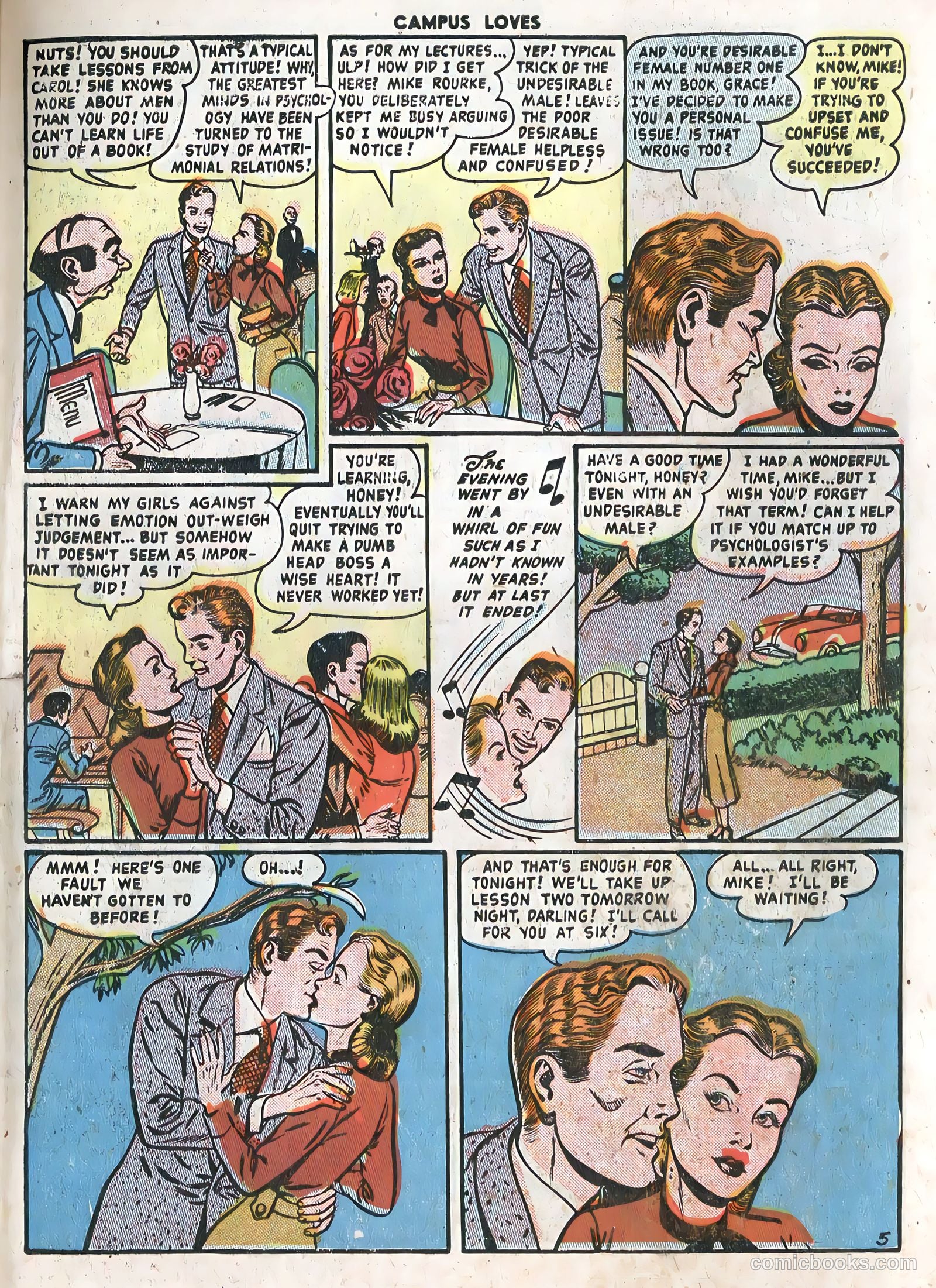 Campus Loves #1 (1949) — page 31 of 36