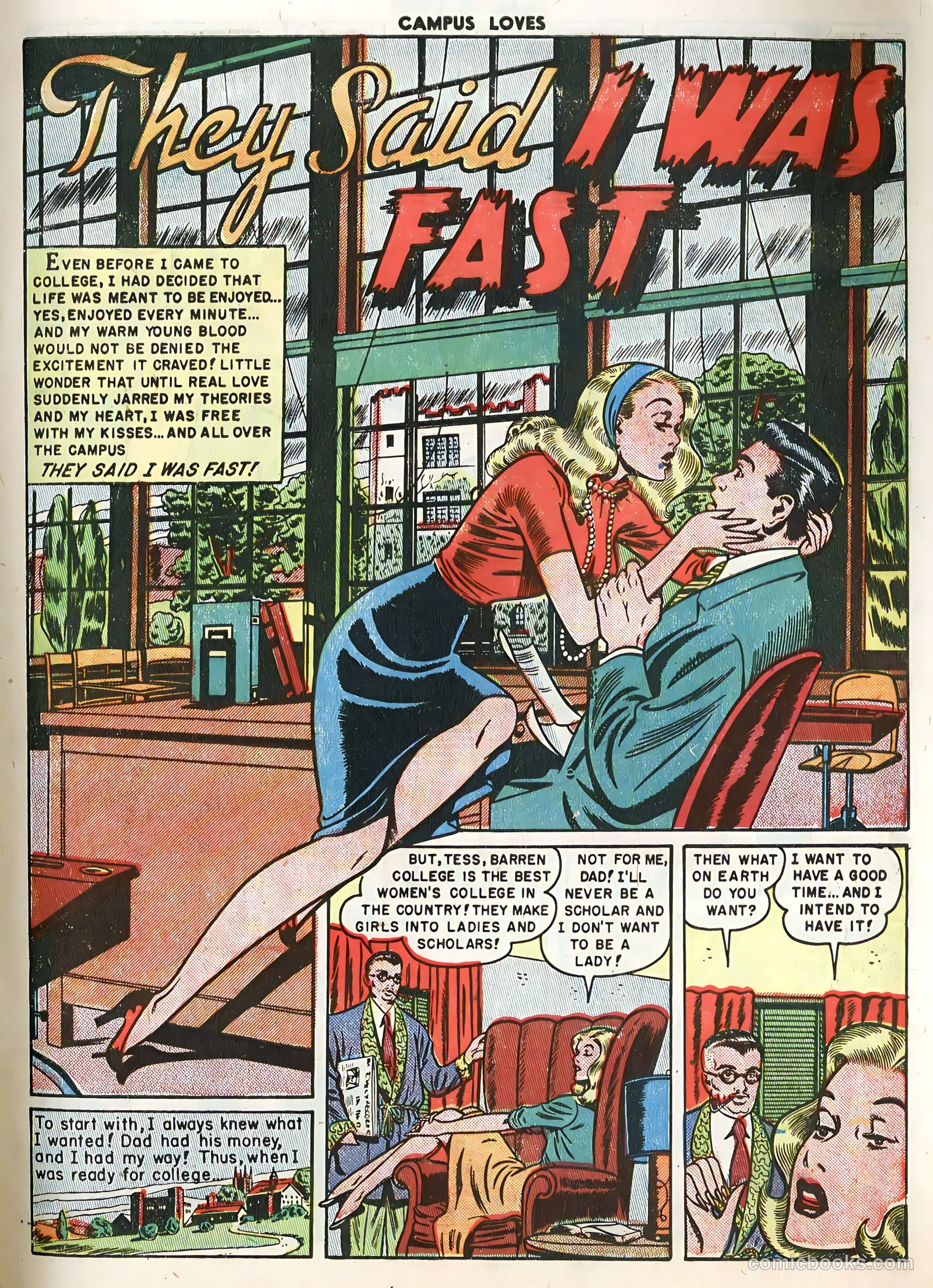 Campus Loves #2 (1950) — page 3 of 36