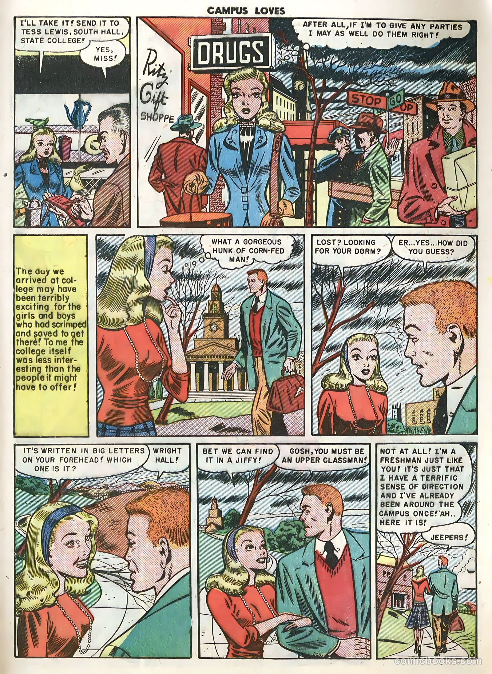 Campus Loves #2 (1950) — page 5 of 36