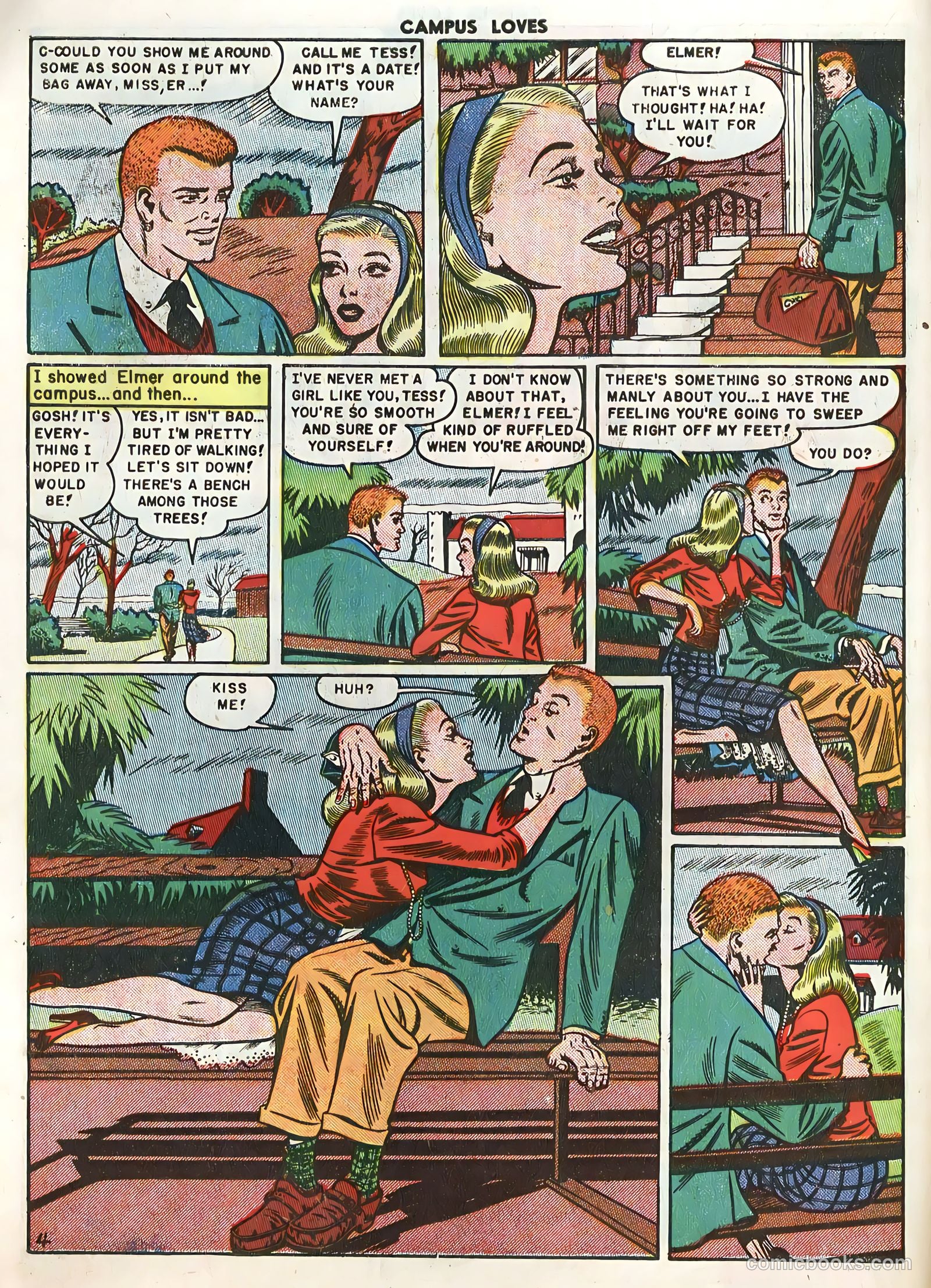 Campus Loves #2 (1950) — page 6 of 36
