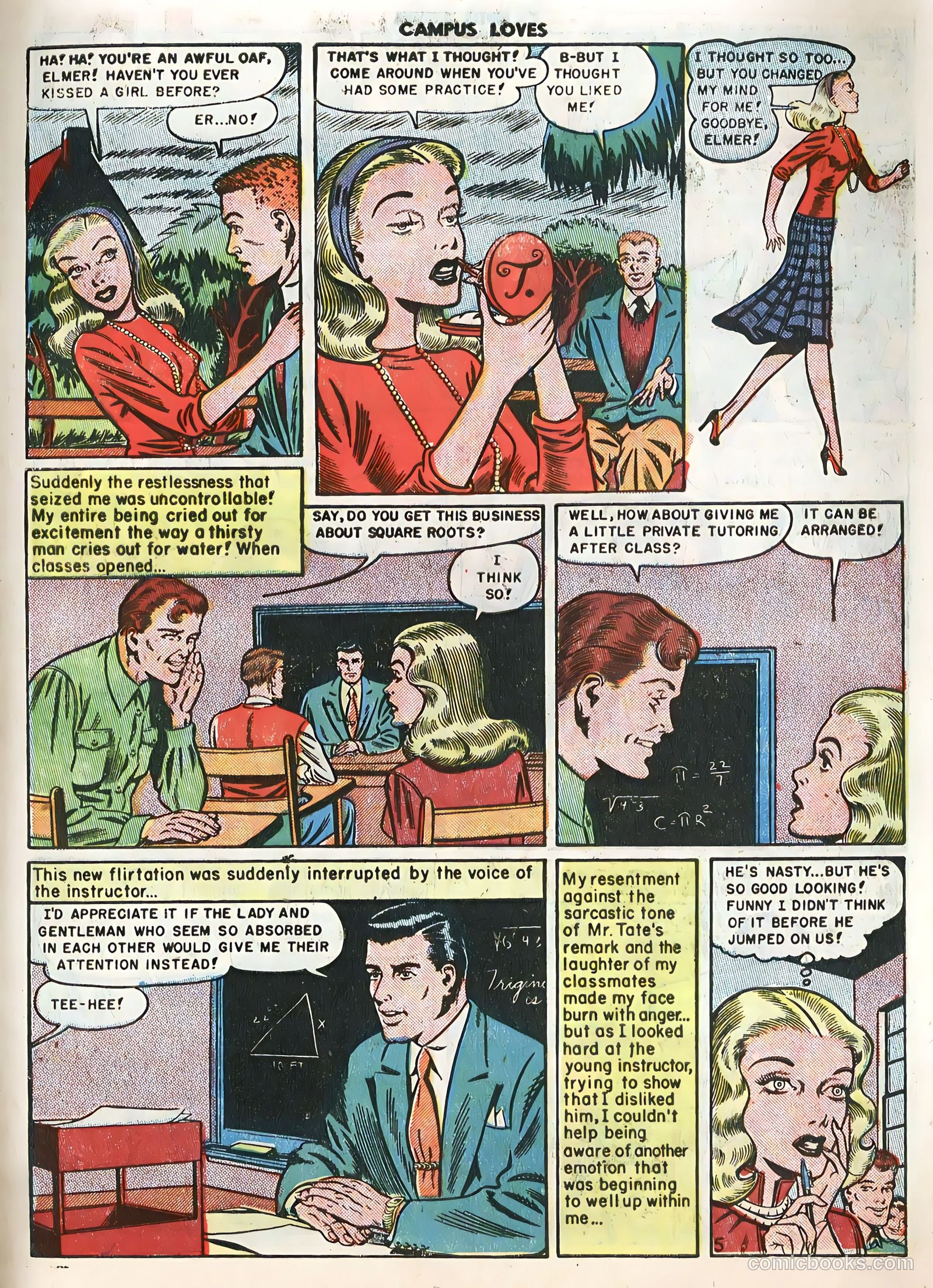 Campus Loves #2 (1950) — page 7 of 36