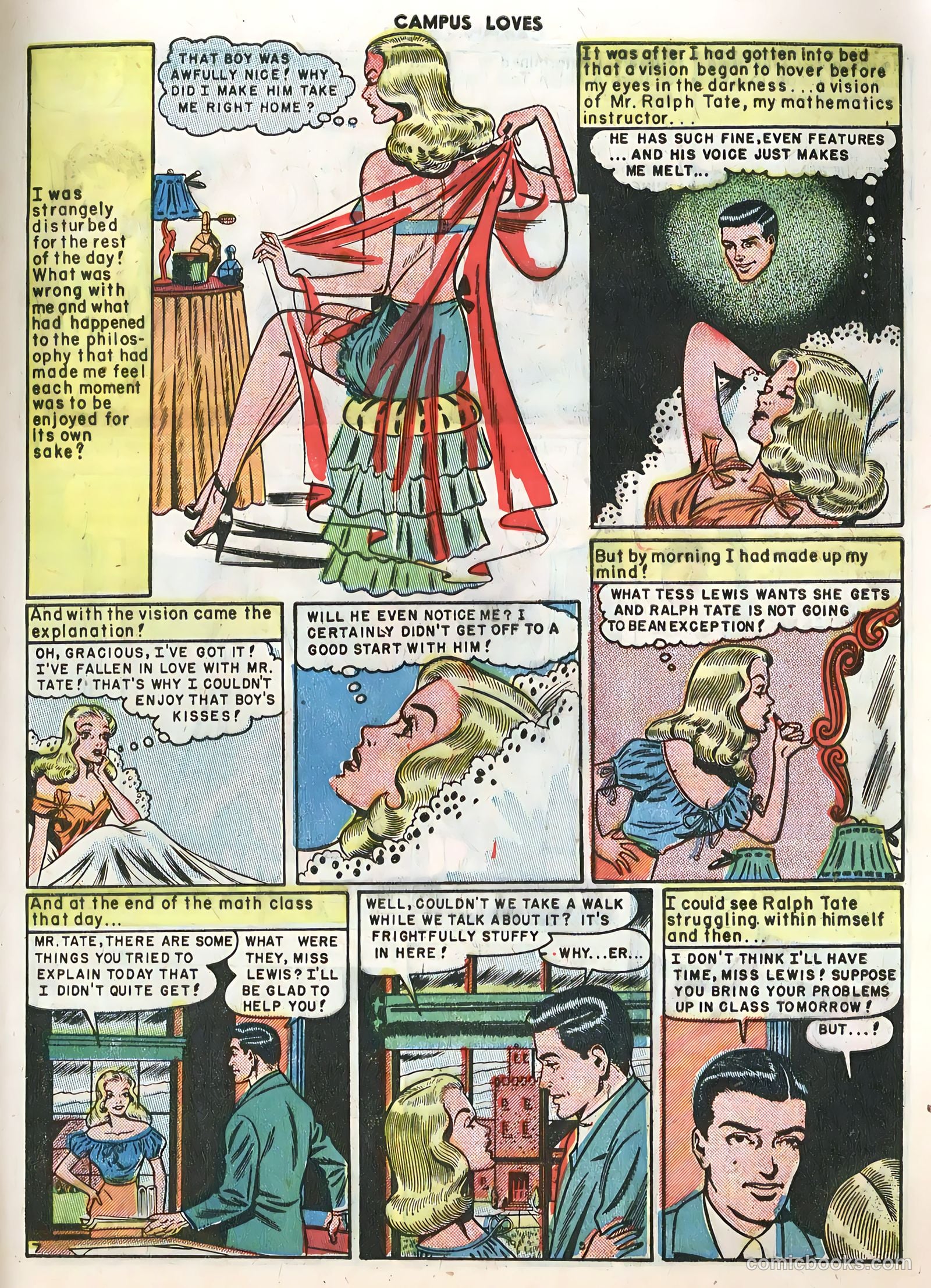 Campus Loves #2 (1950) — page 9 of 36