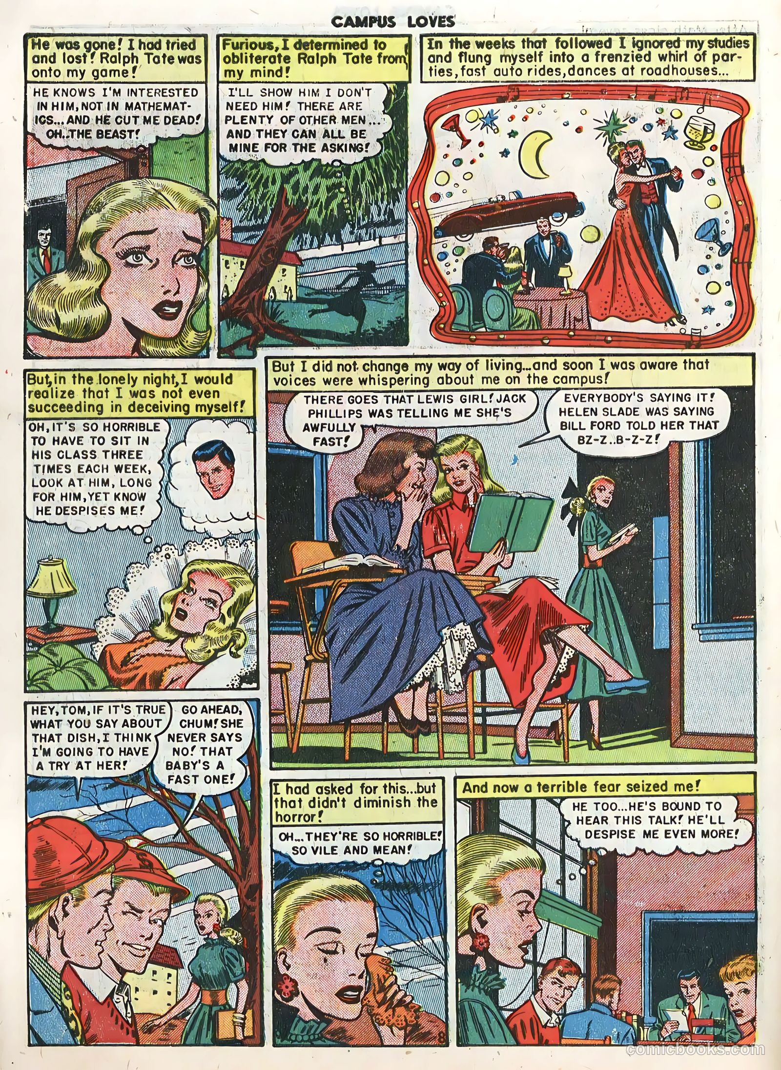 Campus Loves #2 (1950) — page 10 of 36
