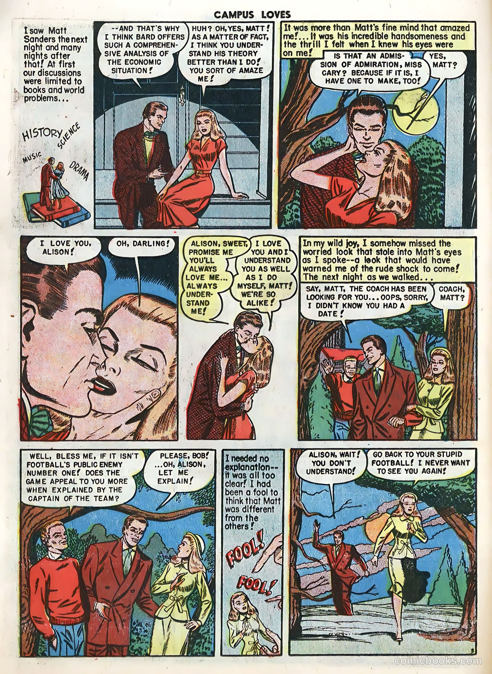 Campus Loves #2 (1950) — page 14 of 36