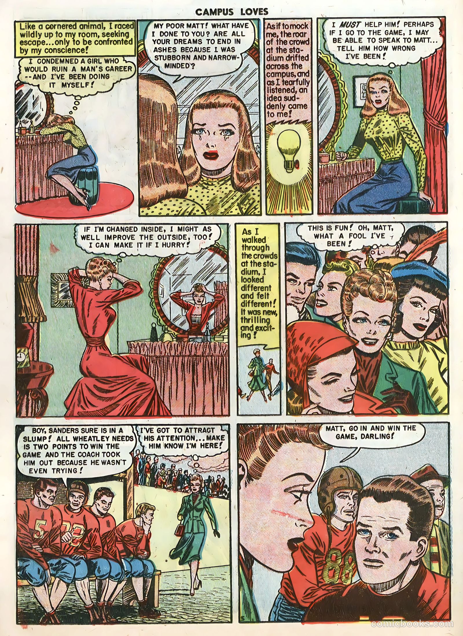 Campus Loves #2 (1950) — page 16 of 36