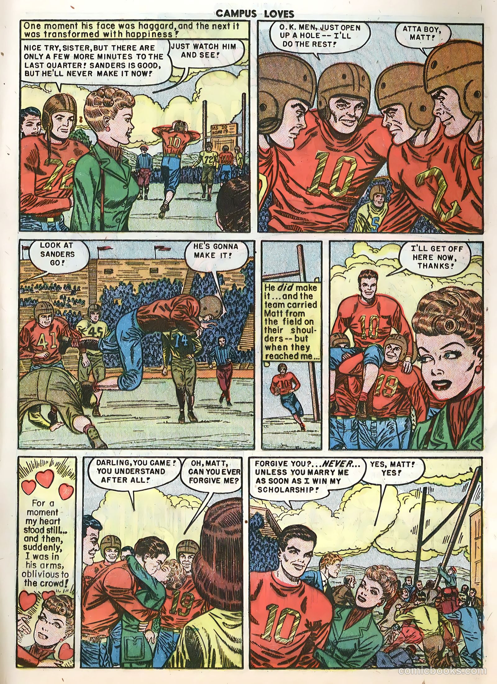 Campus Loves #2 (1950) — page 17 of 36