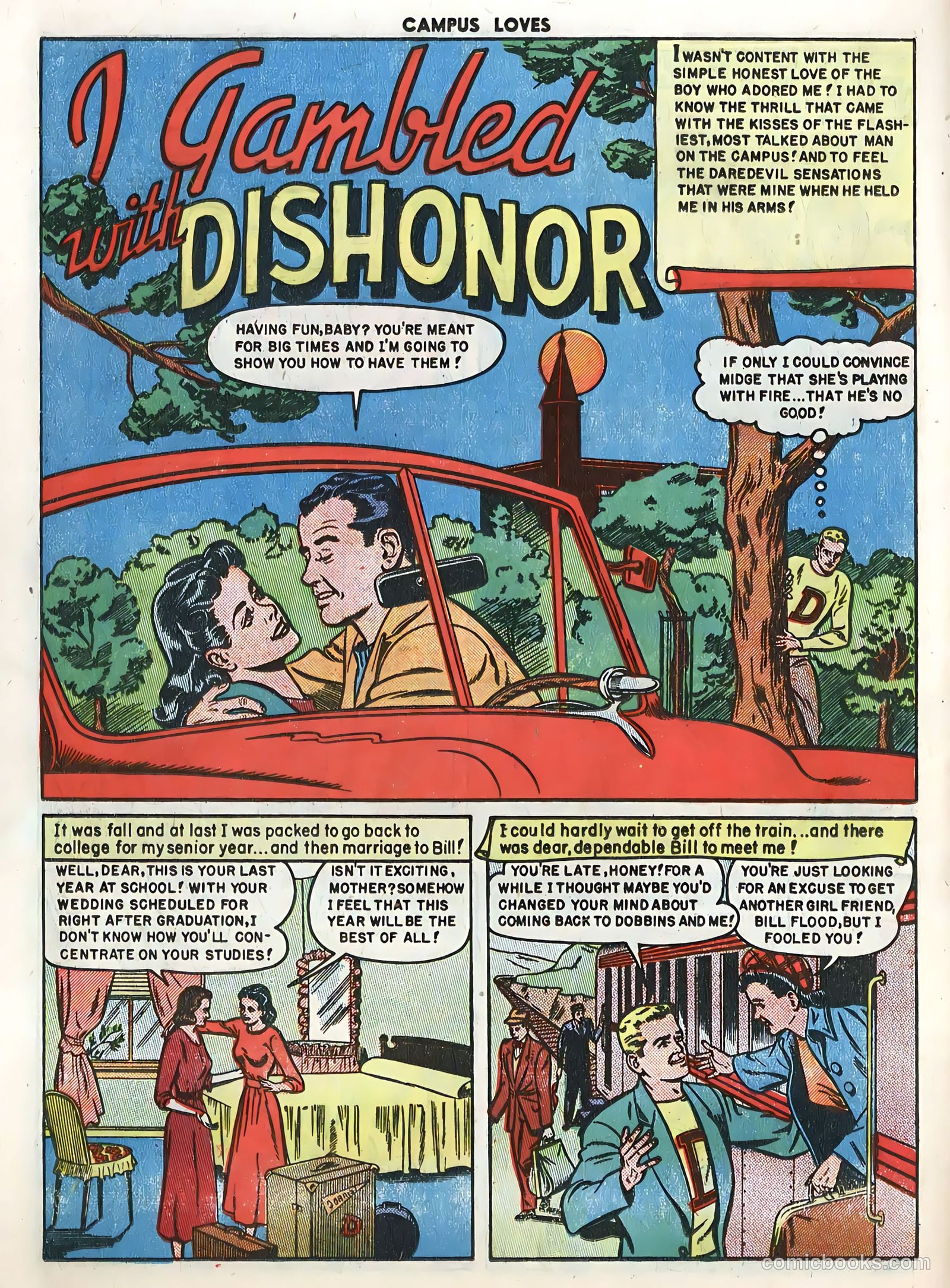 Campus Loves #2 (1950) — page 18 of 36