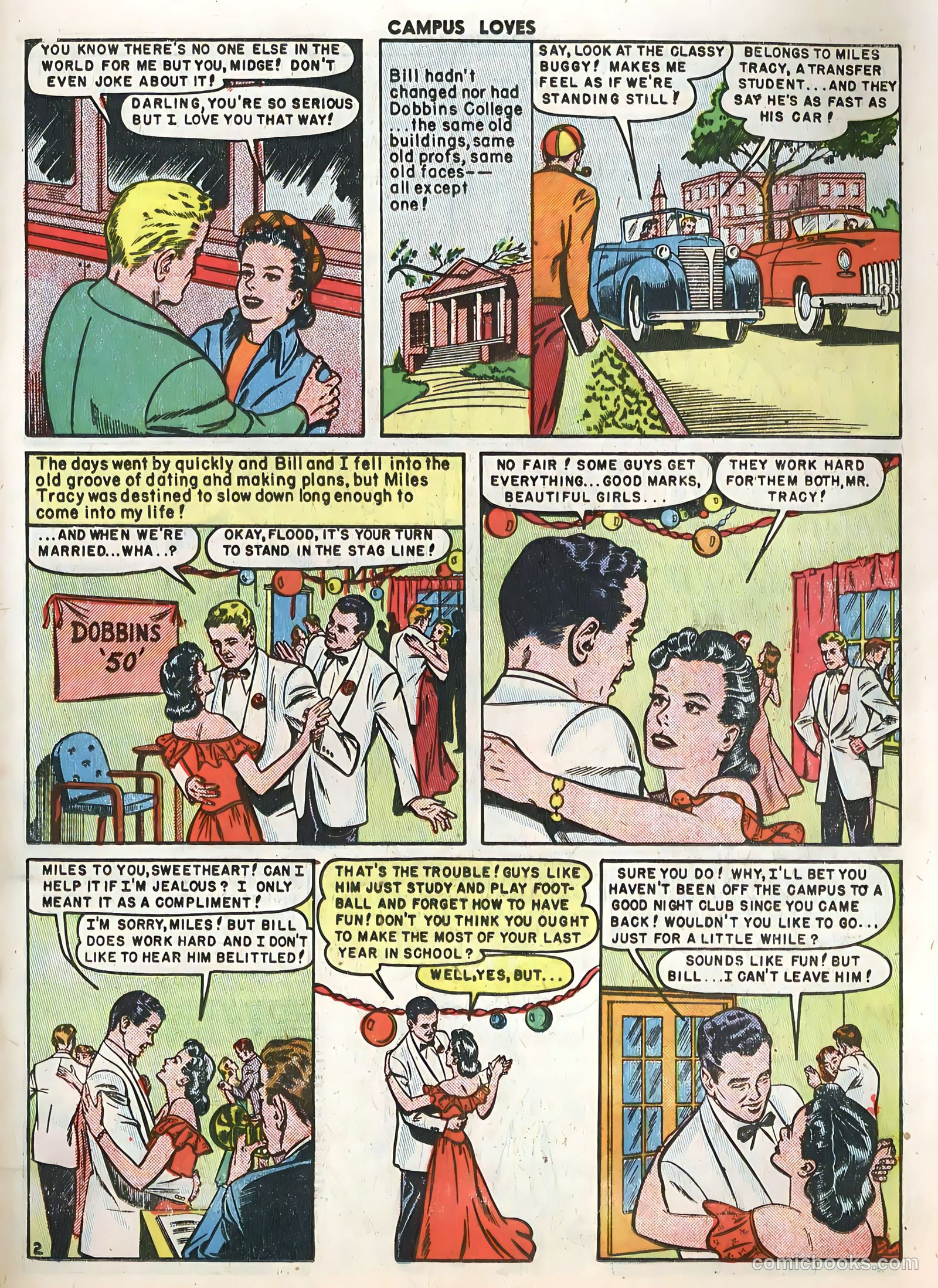 Campus Loves #2 (1950) — page 19 of 36