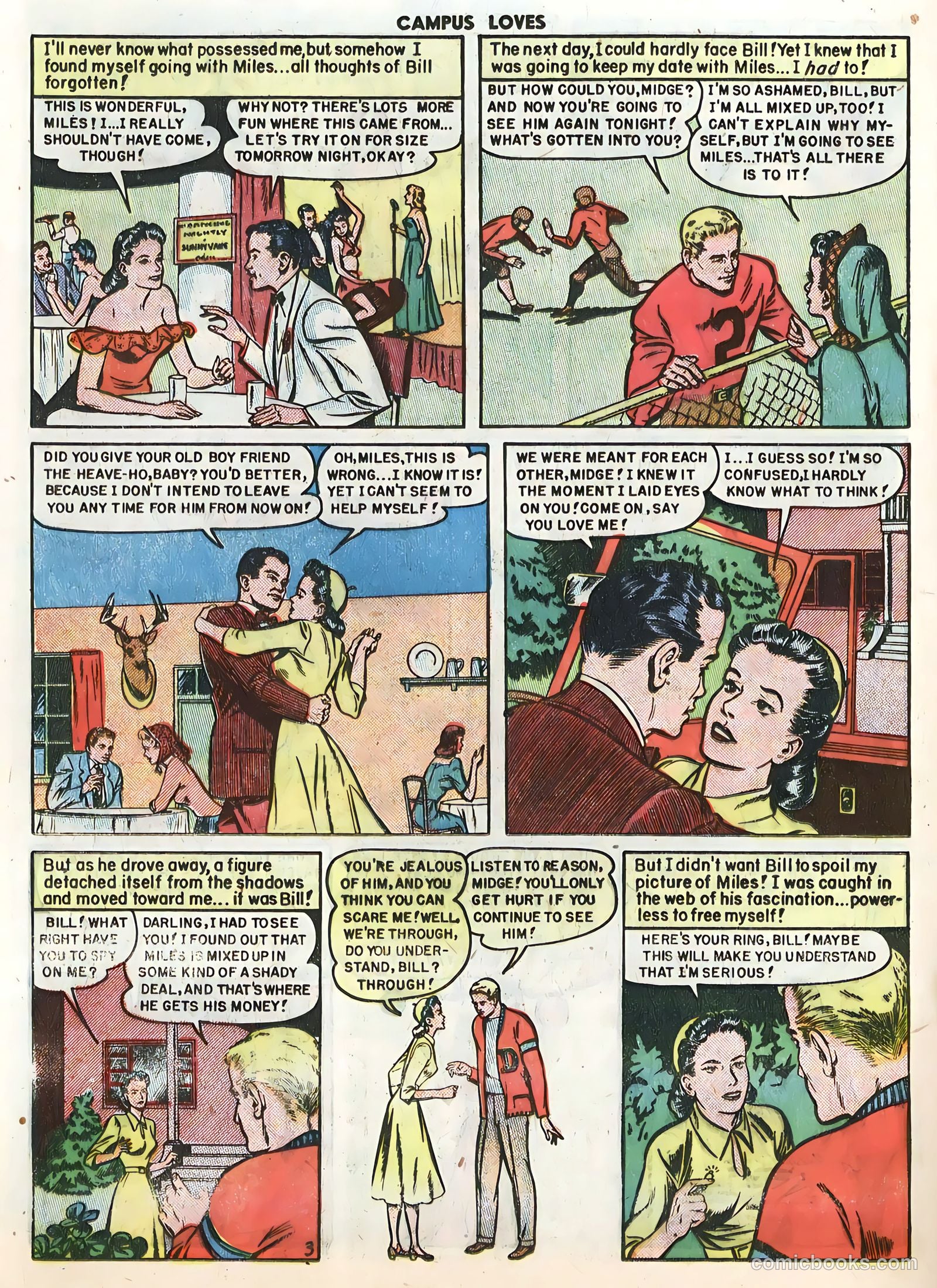 Campus Loves #2 (1950) — page 20 of 36