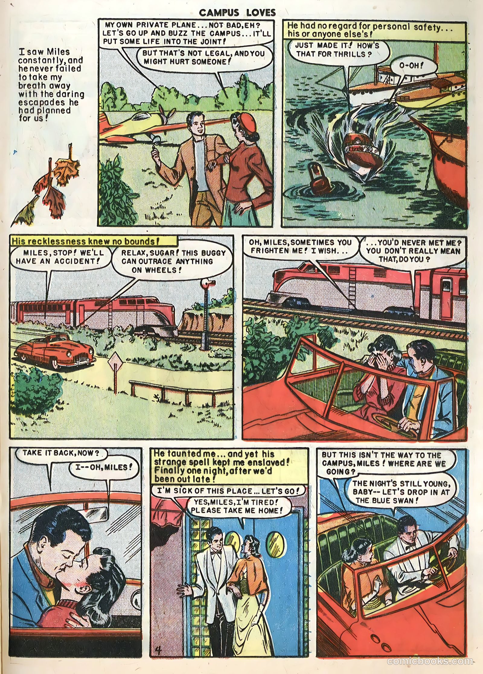 Campus Loves #2 (1950) — page 21 of 36