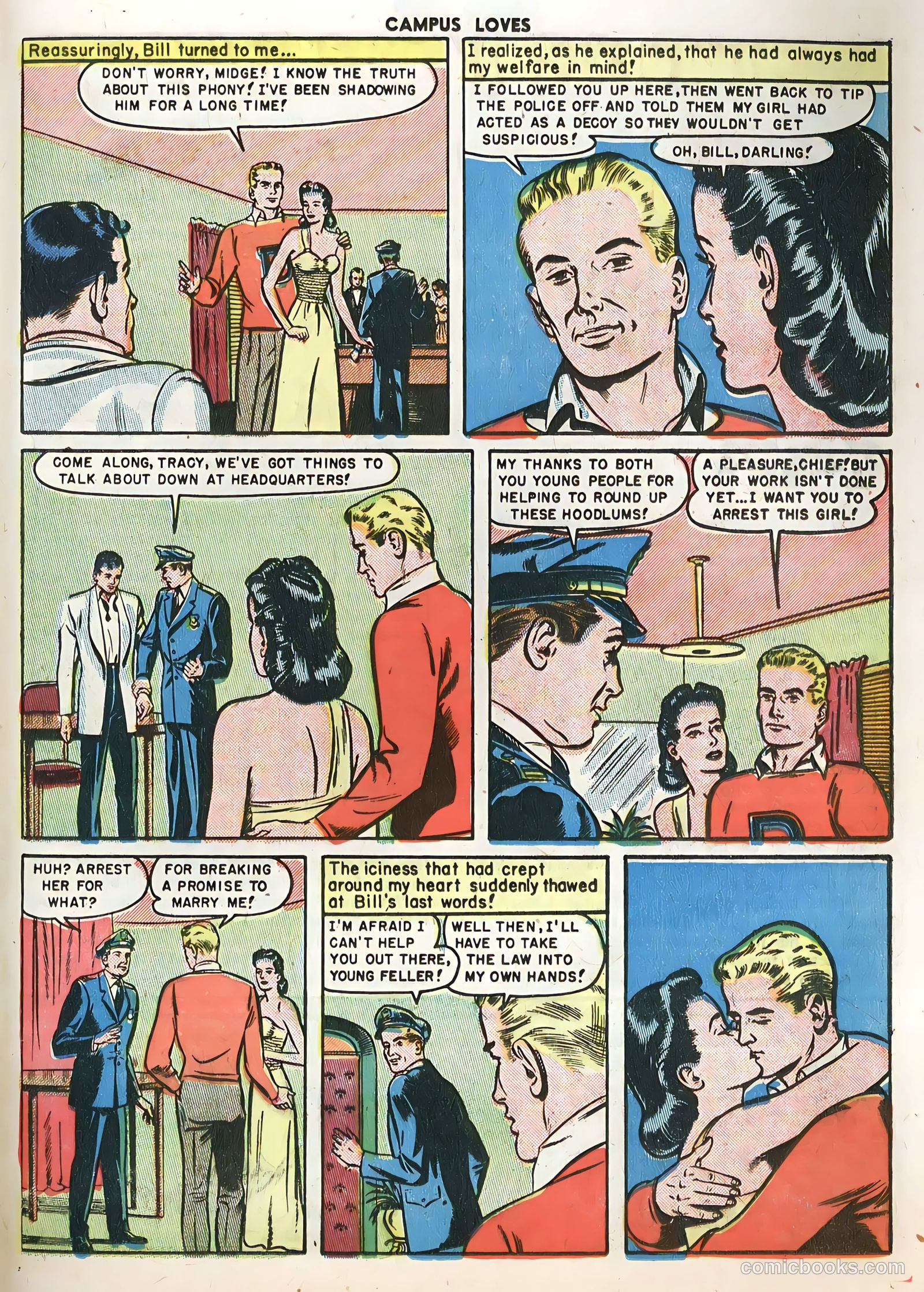 Campus Loves #2 (1950) — page 25 of 36