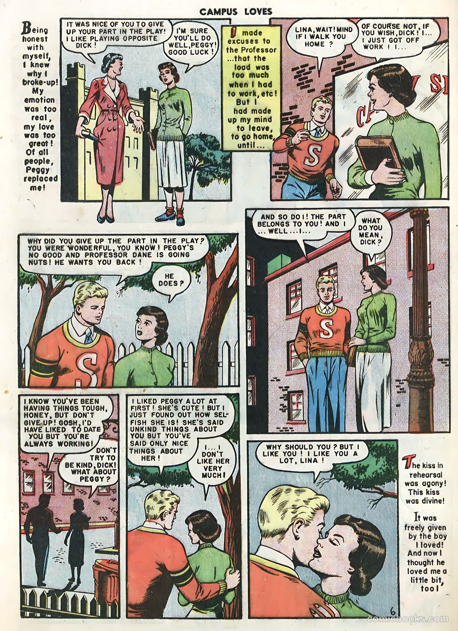 Campus Loves #2 (1950) — page 32 of 36