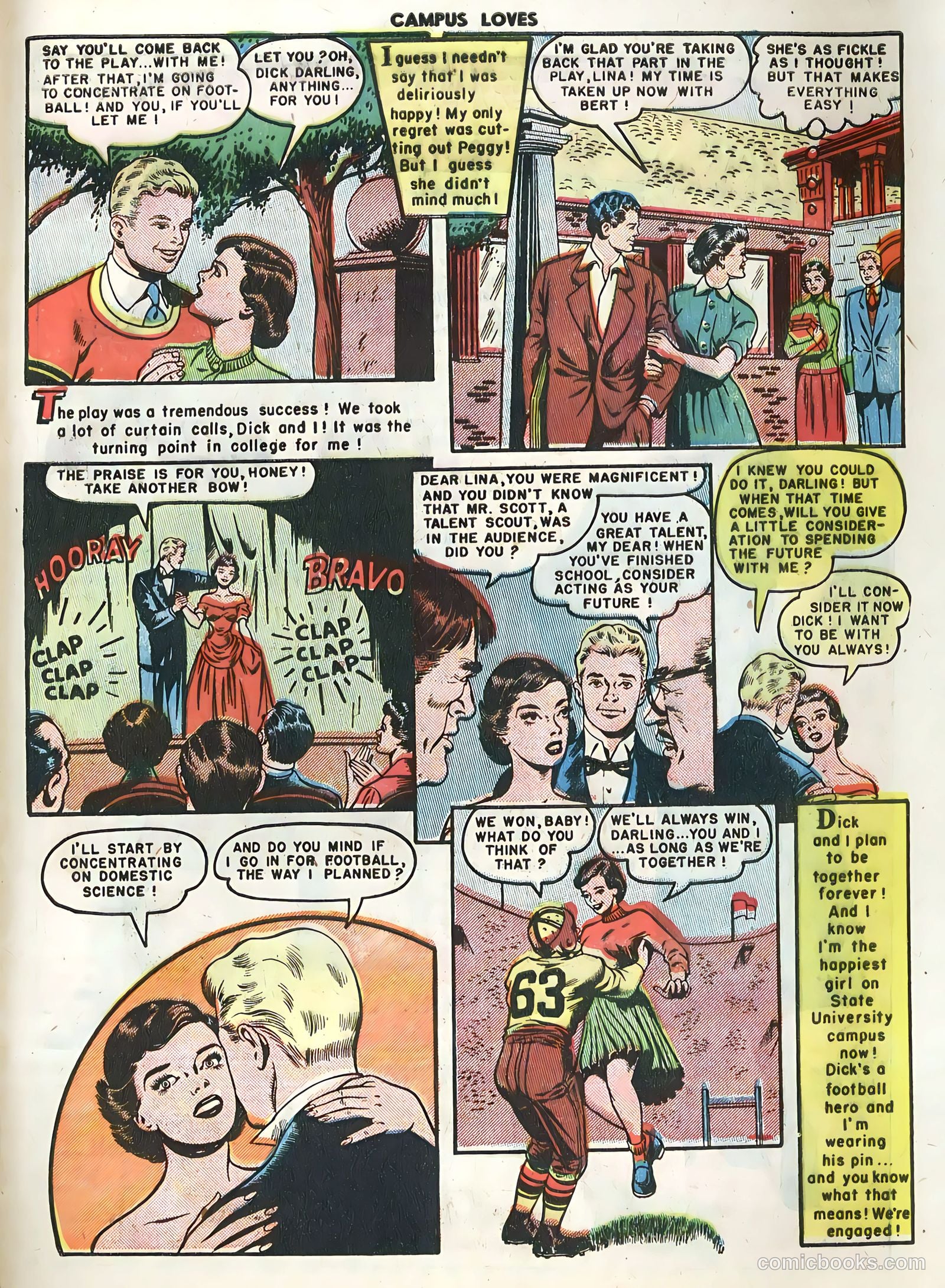 Campus Loves #2 (1950) — page 33 of 36