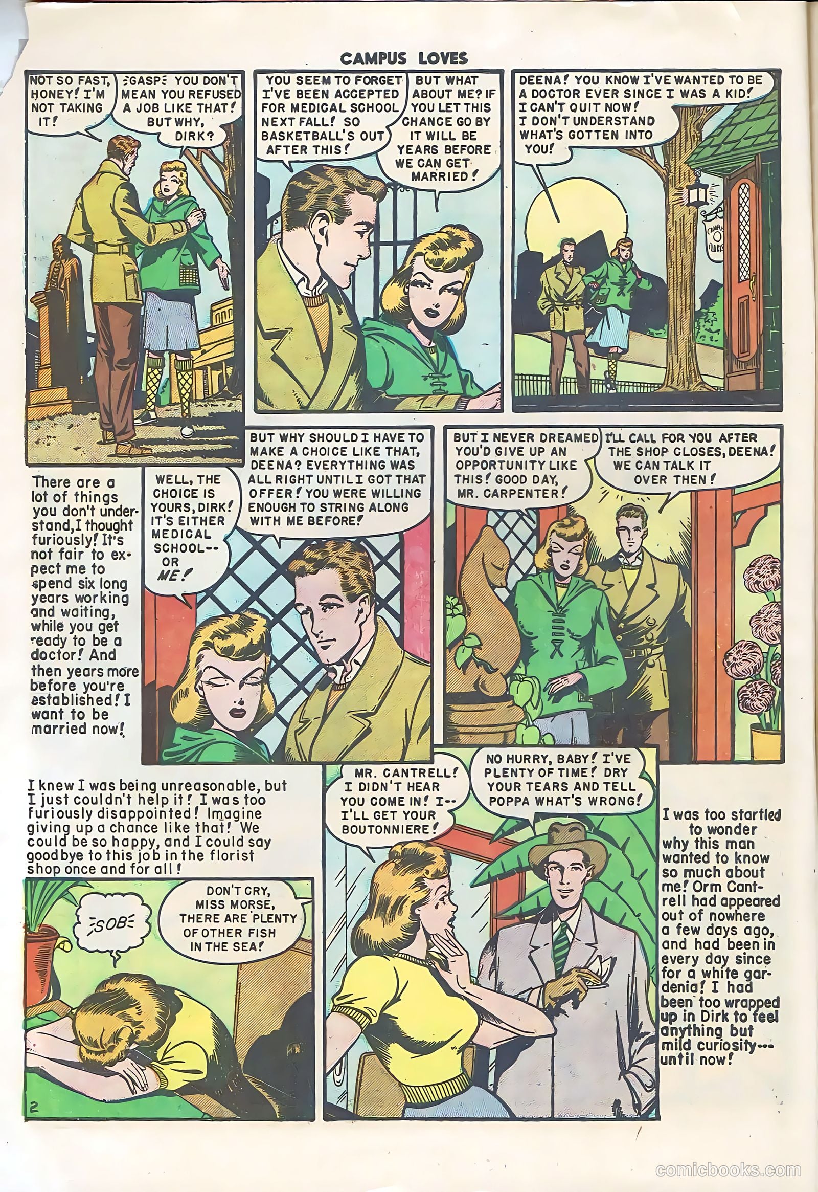 Campus Loves #3 (1950) — page 4 of 36