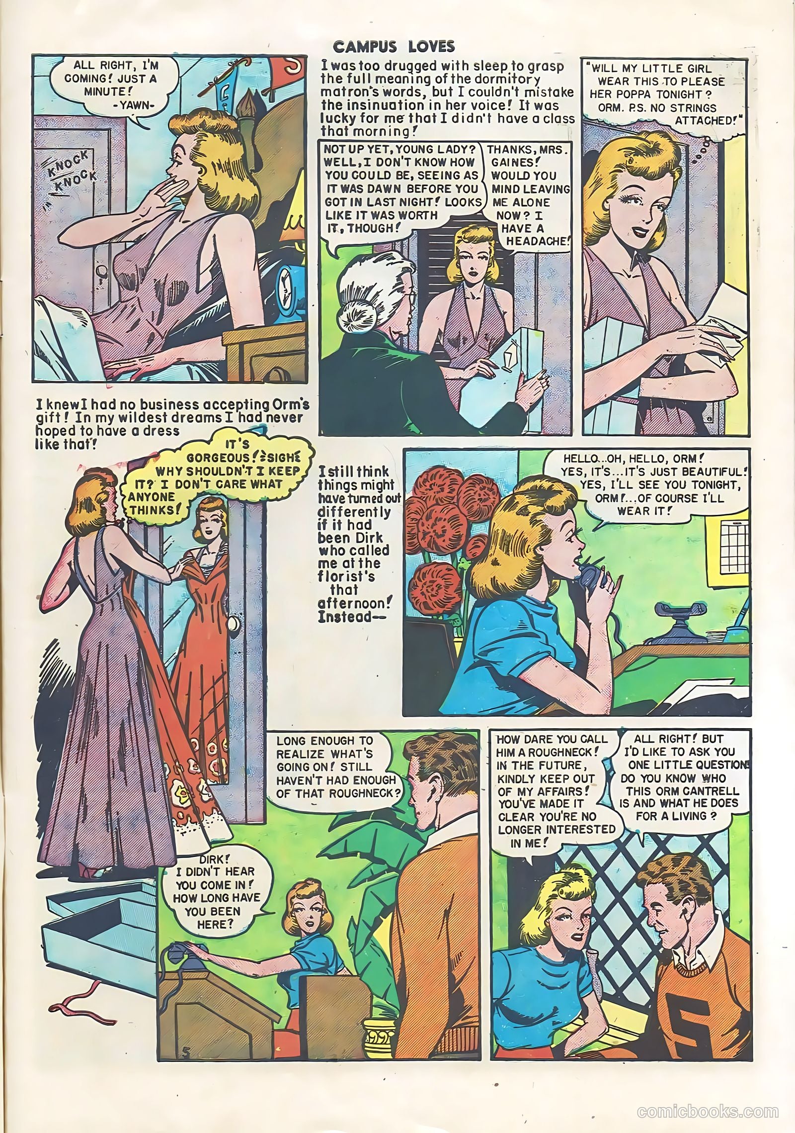 Campus Loves #3 (1950) — page 7 of 36