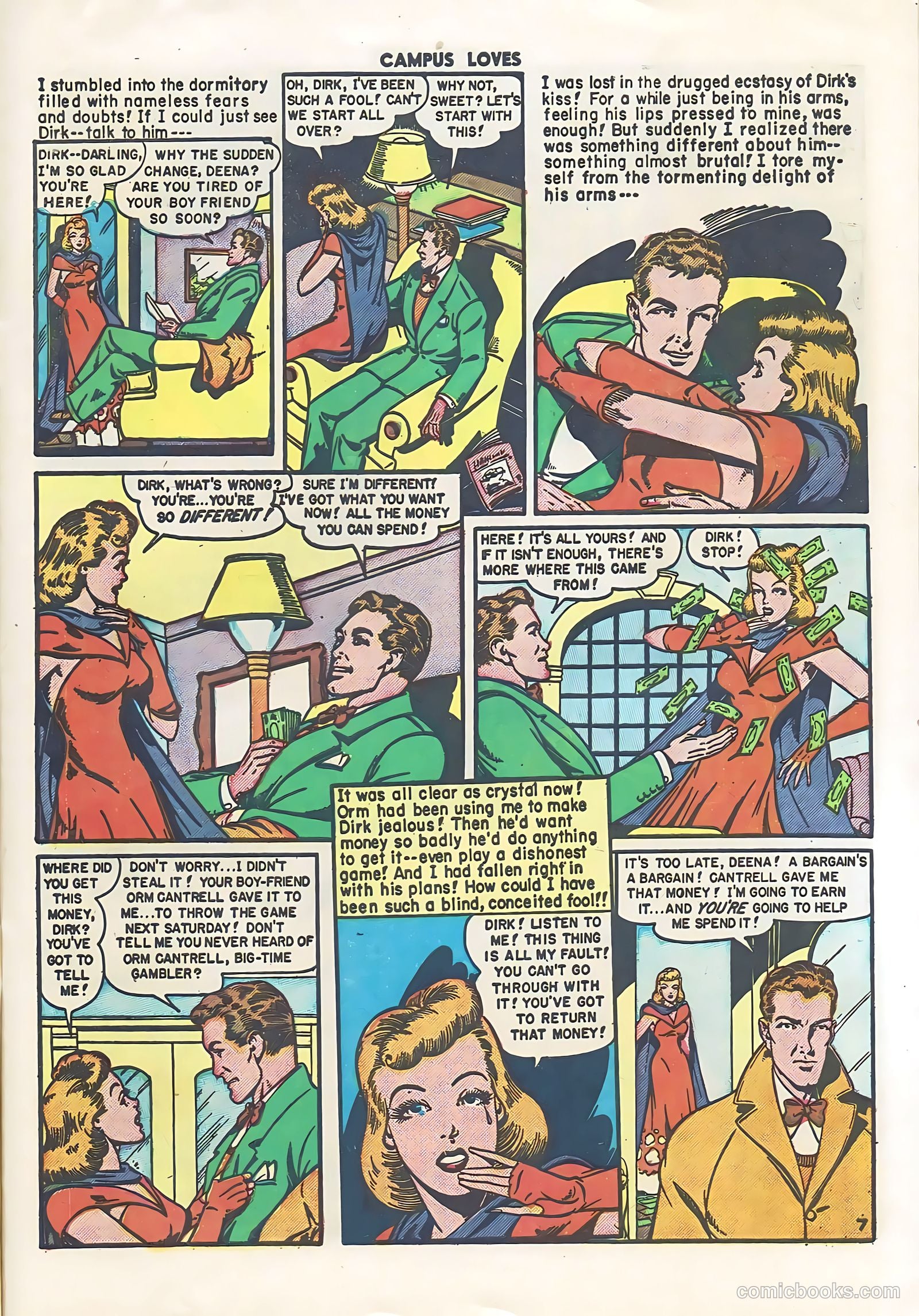 Campus Loves #3 (1950) — page 9 of 36