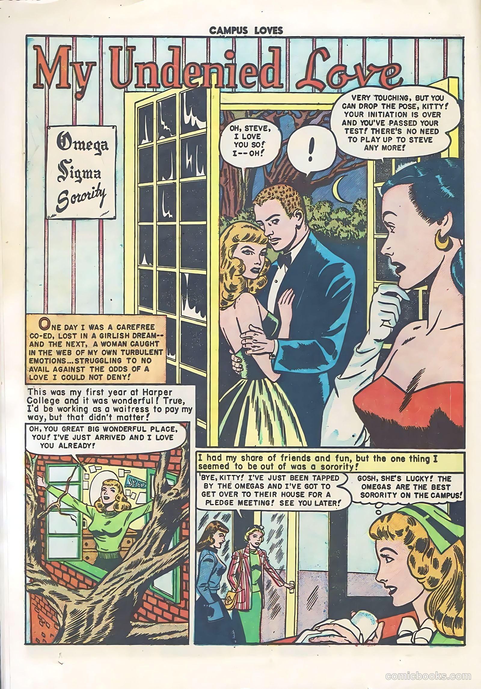 Campus Loves #3 (1950) — page 12 of 36