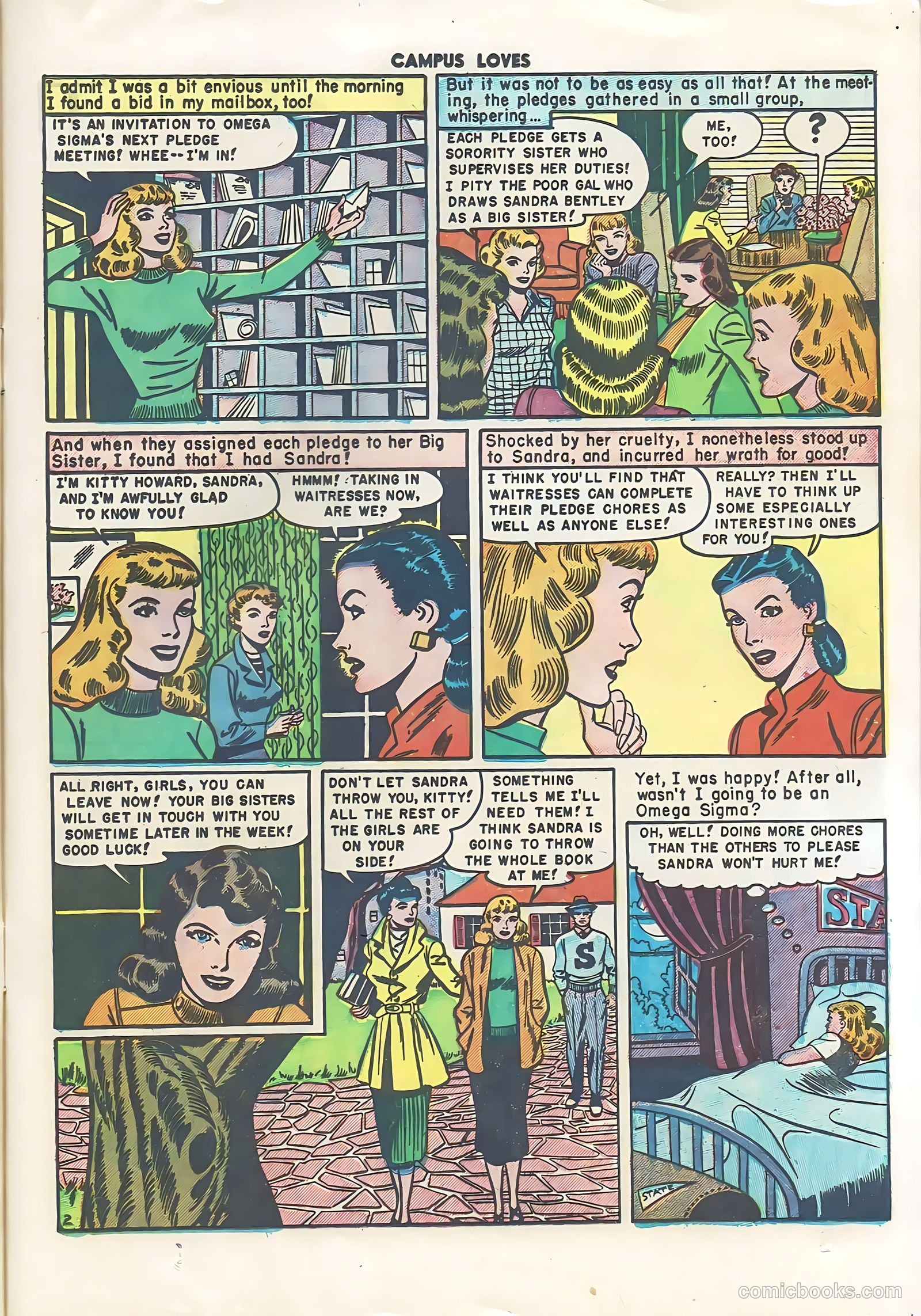Campus Loves #3 (1950) — page 13 of 36