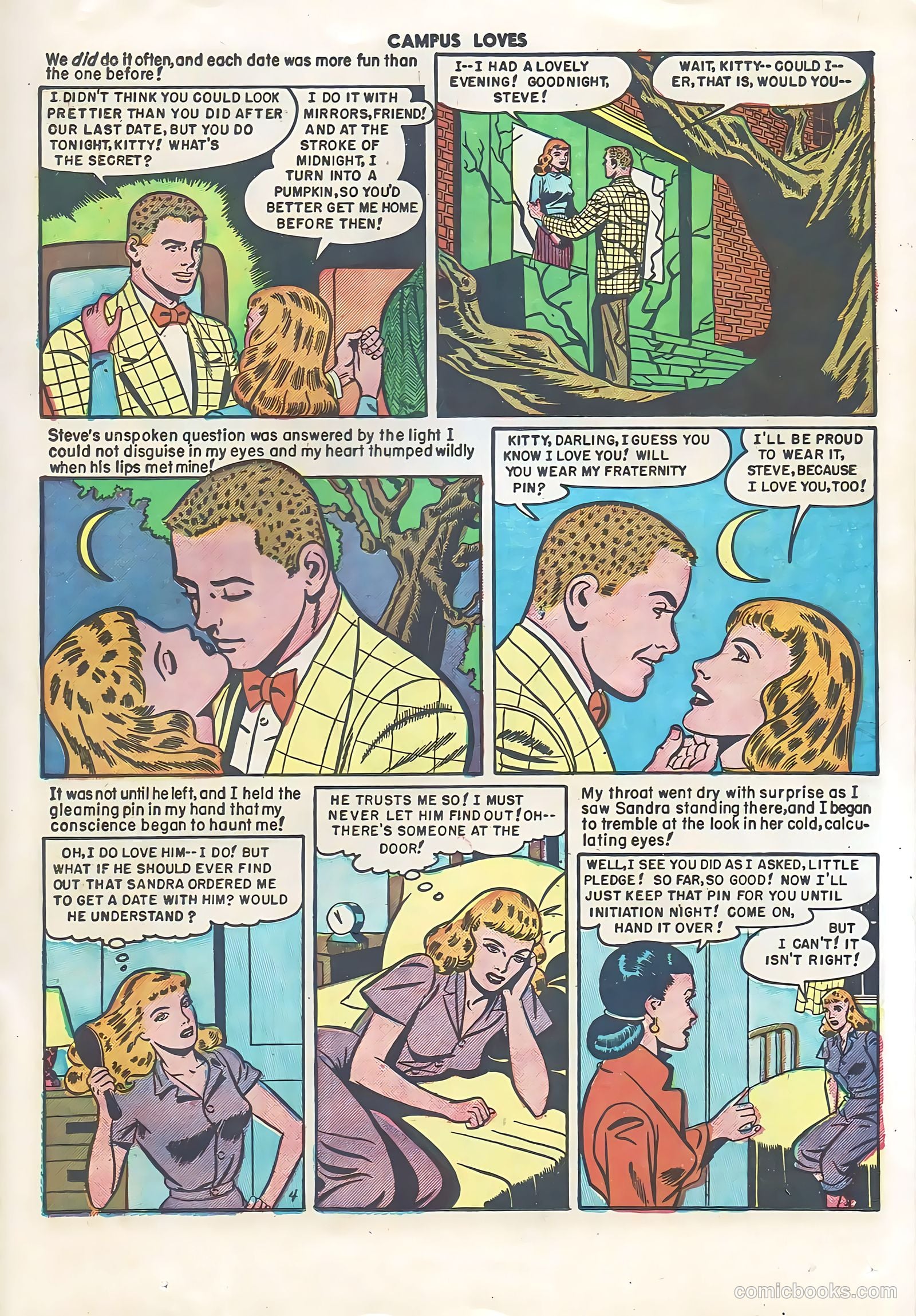 Campus Loves #3 (1950) — page 15 of 36