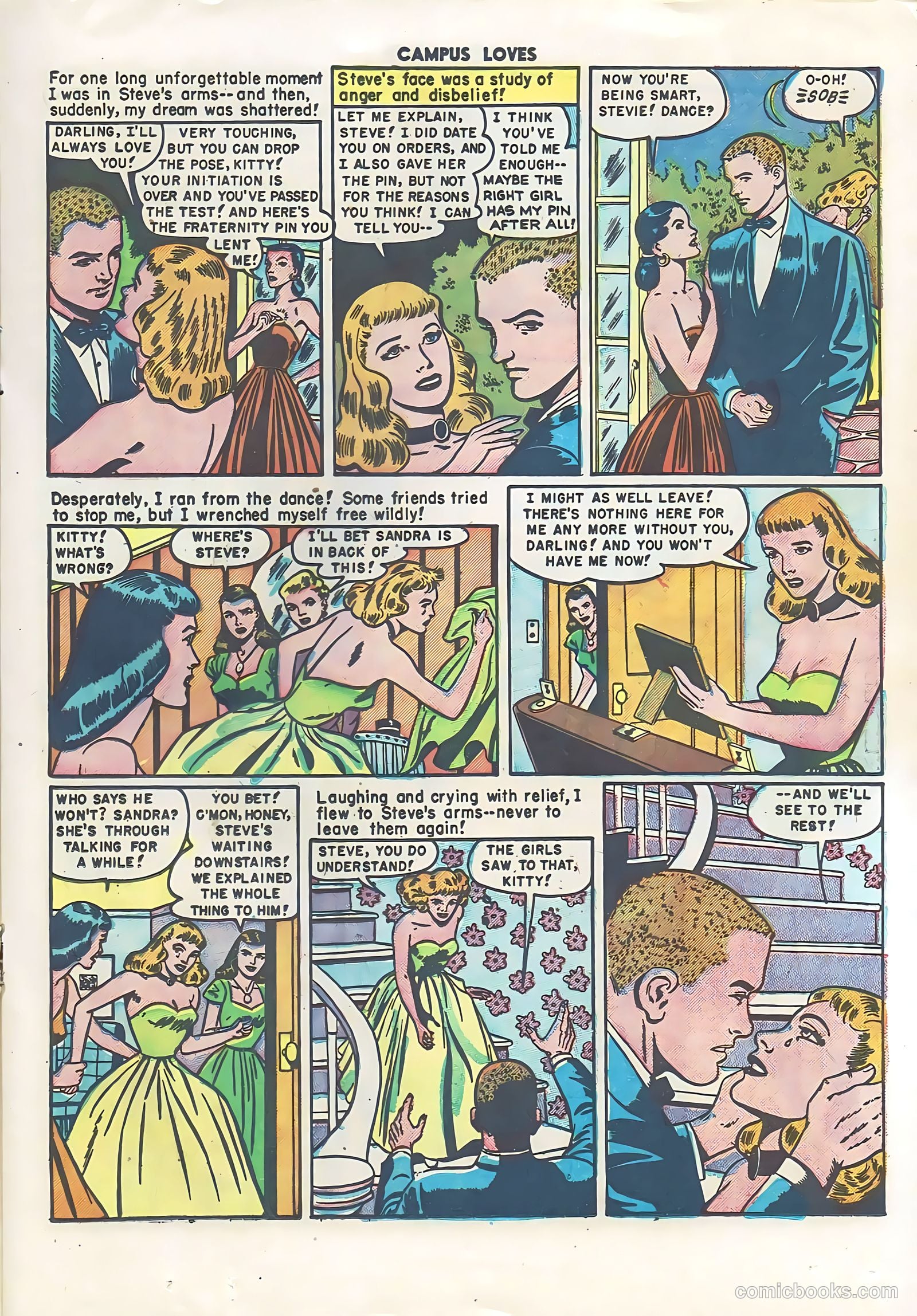 Campus Loves #3 (1950) — page 17 of 36