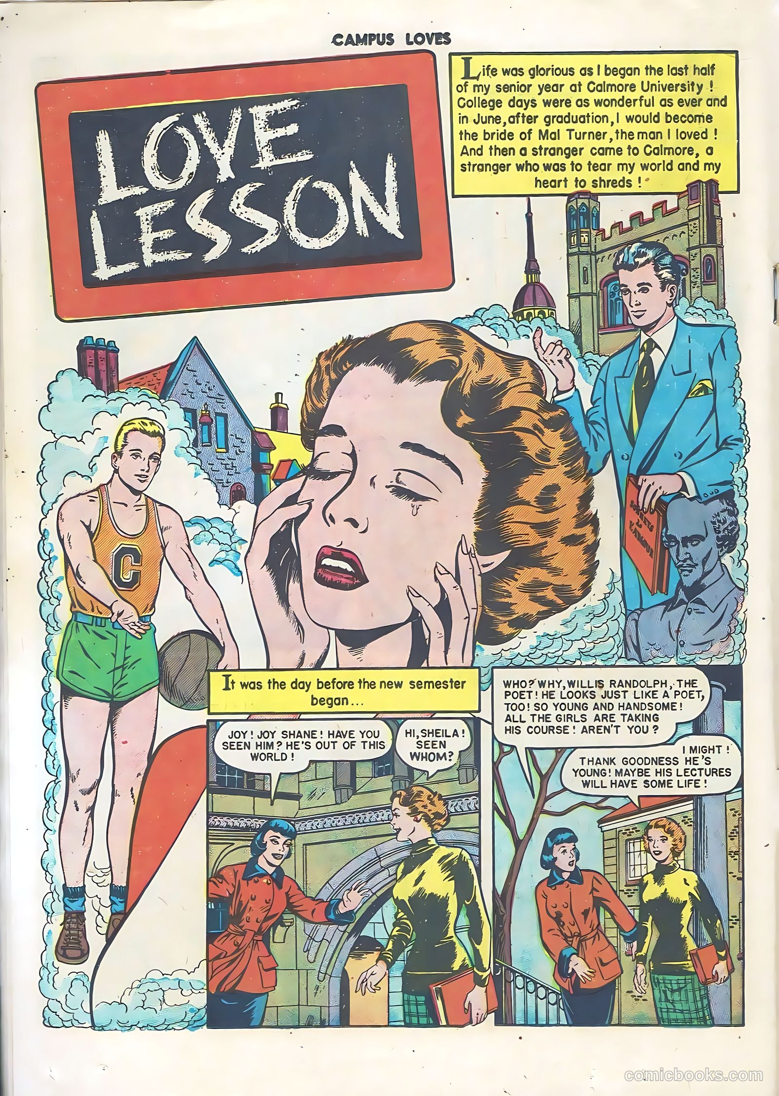 Campus Loves #3 (1950) — page 18 of 36