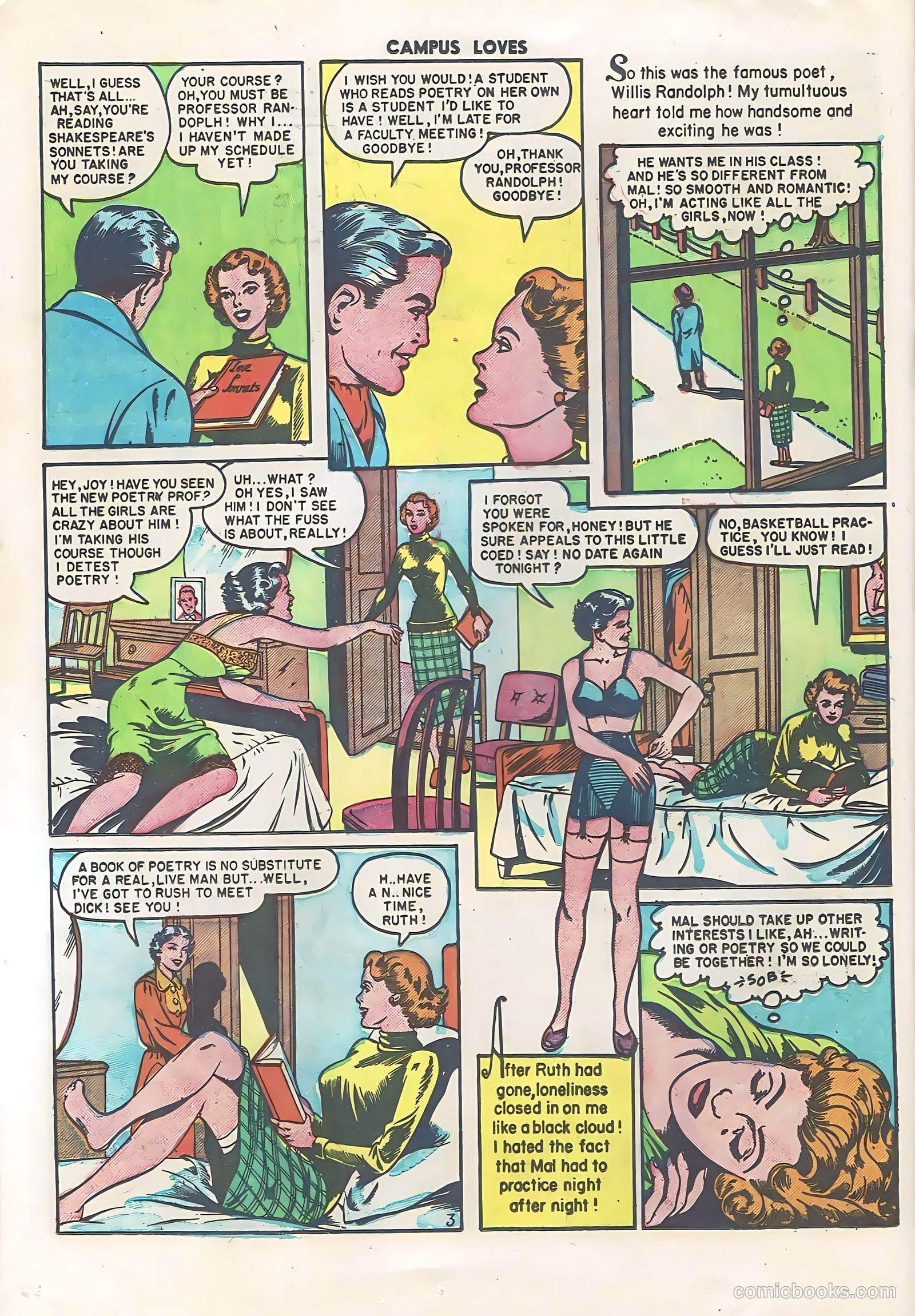 Campus Loves #3 (1950) — page 20 of 36