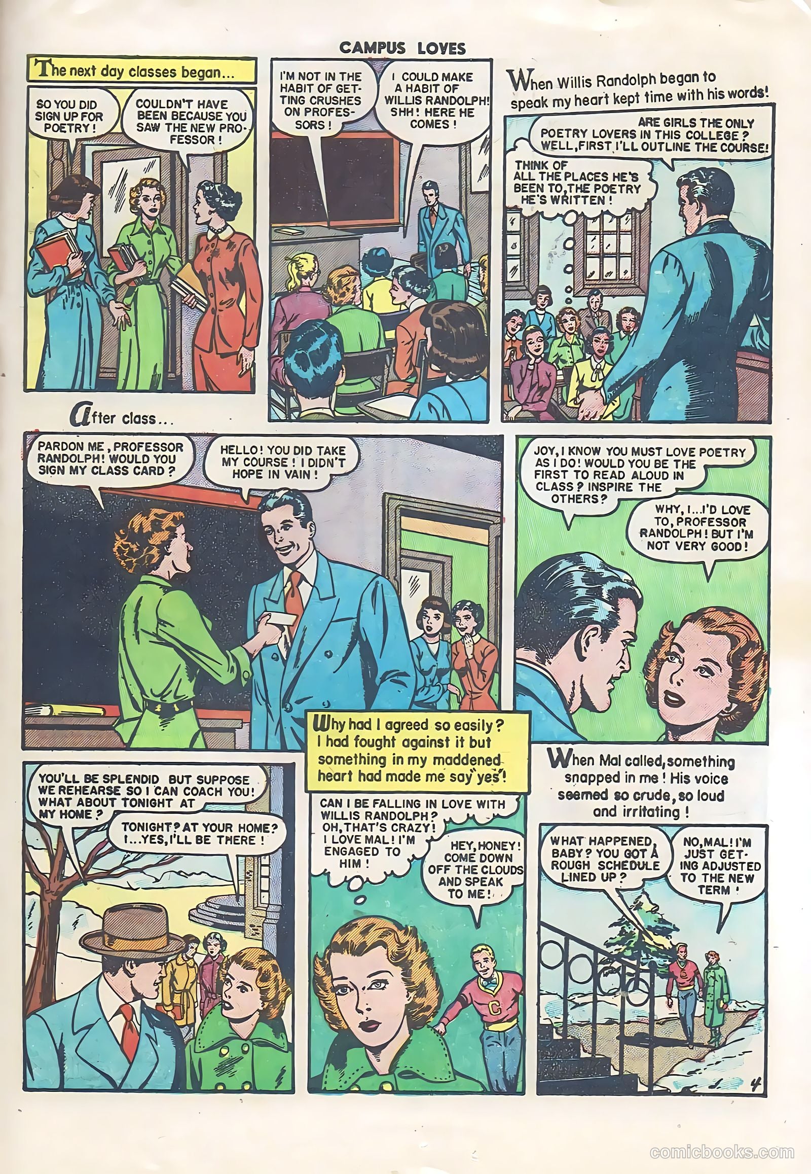 Campus Loves #3 (1950) — page 21 of 36