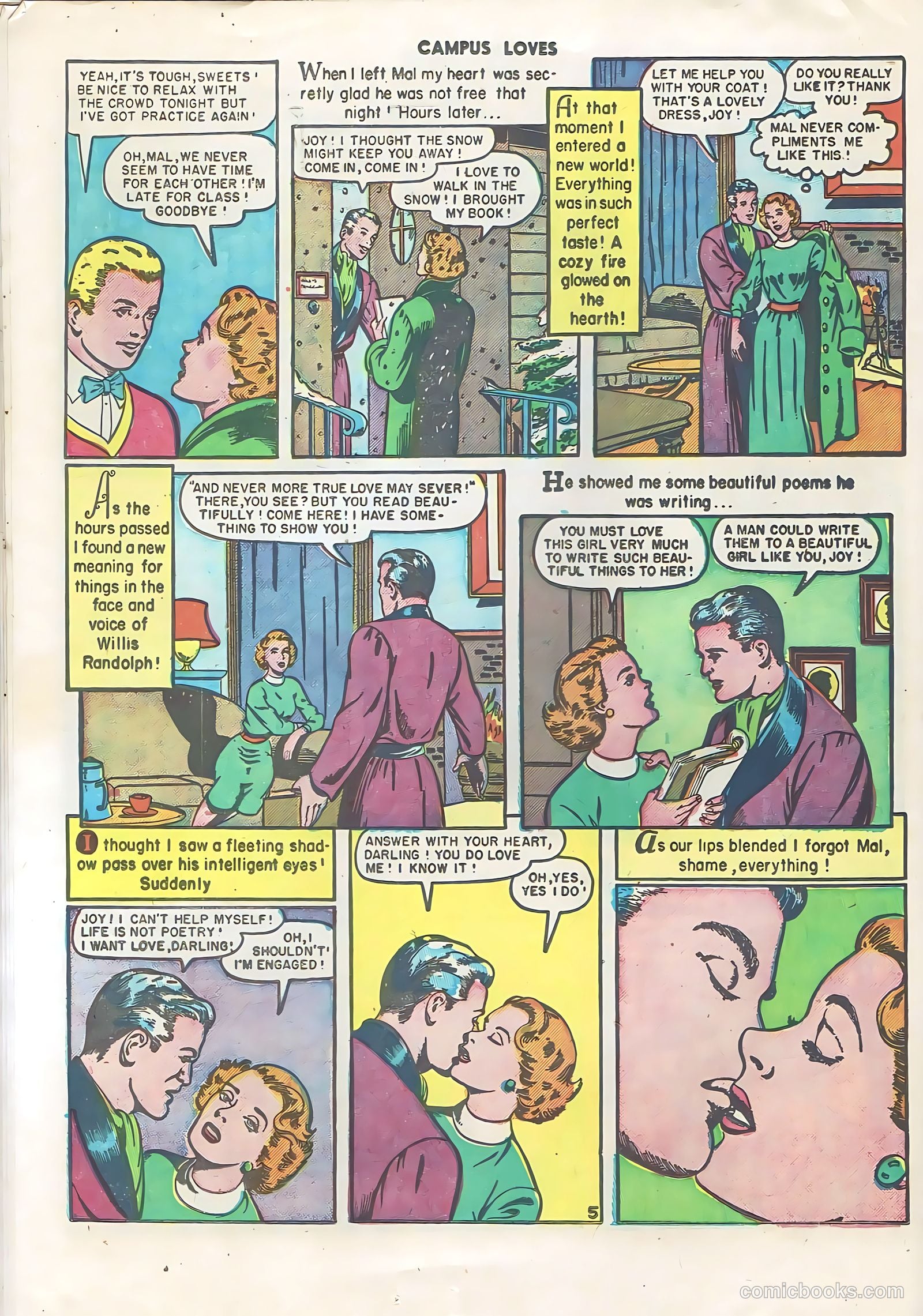 Campus Loves #3 (1950) — page 22 of 36