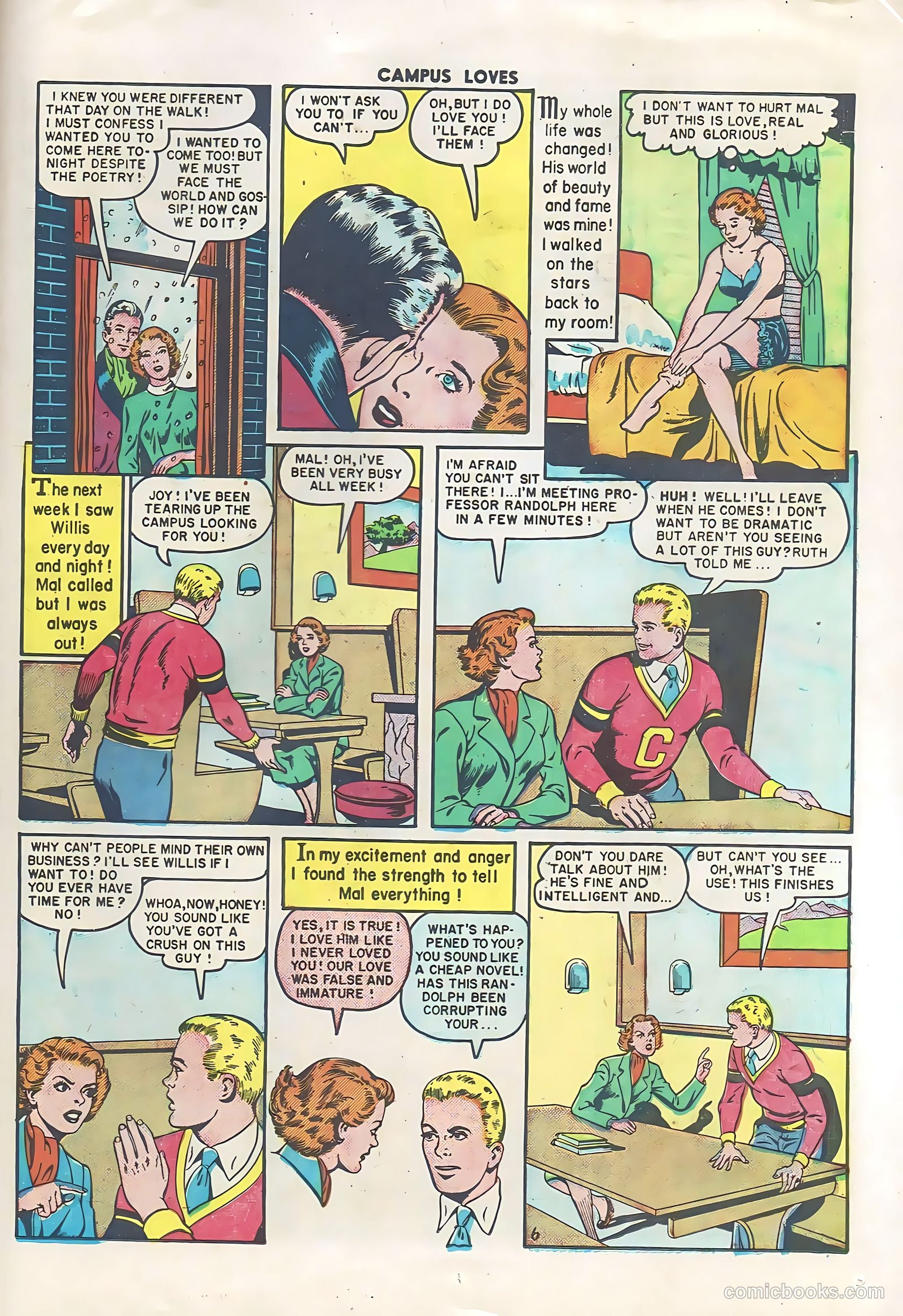 Campus Loves #3 (1950) — page 23 of 36