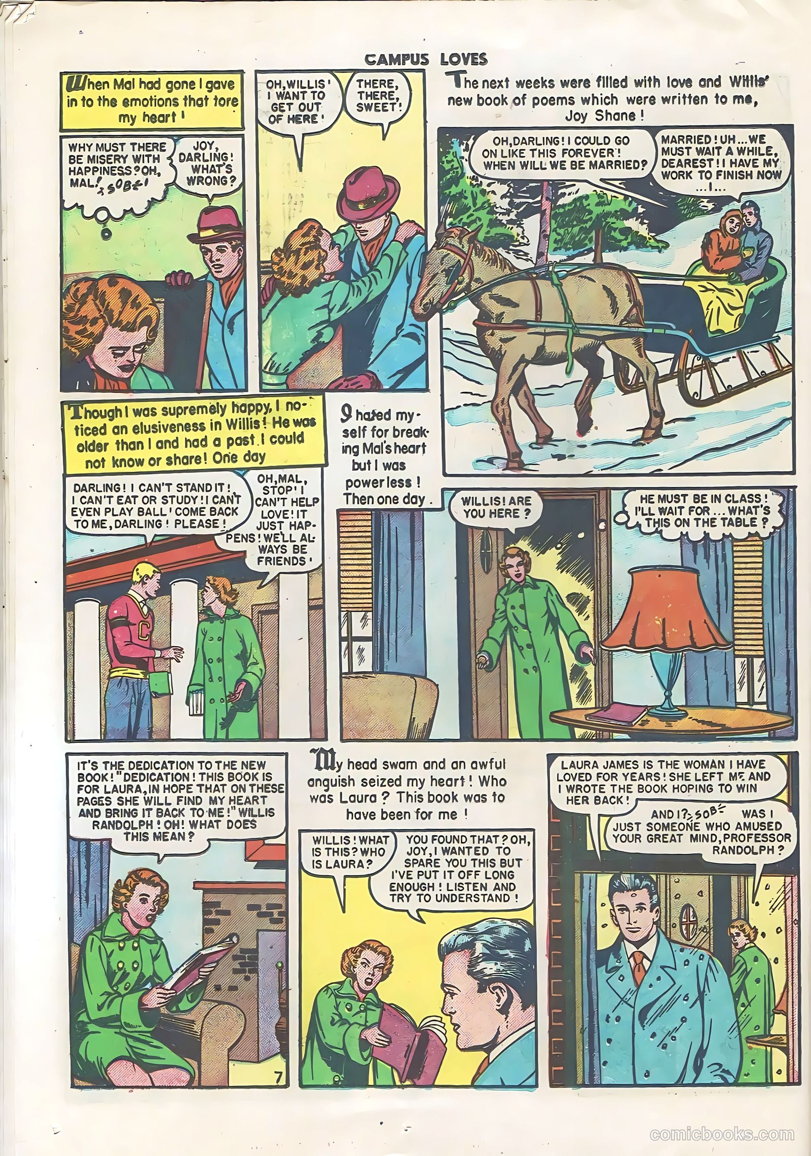 Campus Loves #3 (1950) — page 24 of 36