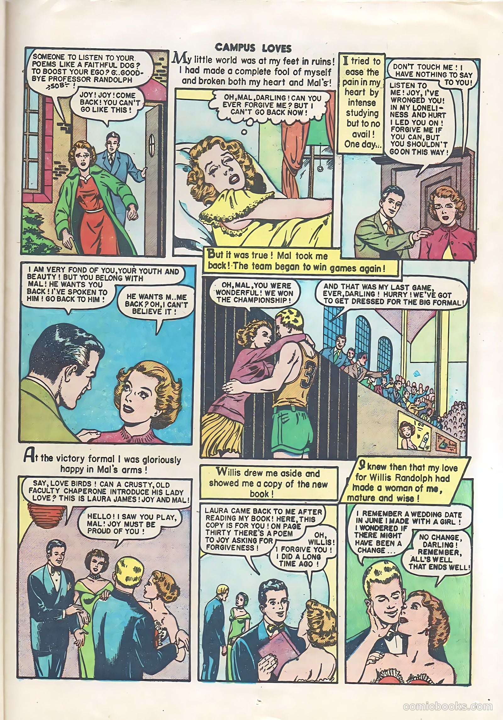 Campus Loves #3 (1950) — page 25 of 36