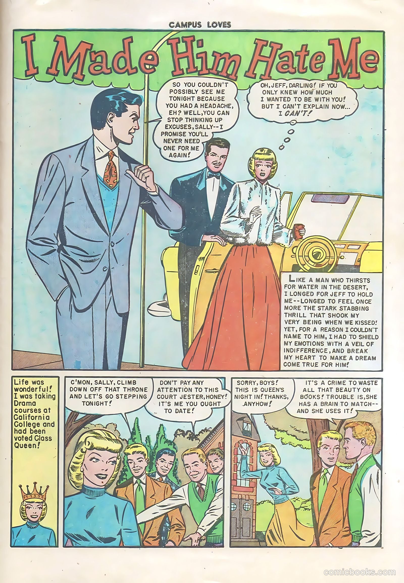 Campus Loves #3 (1950) — page 27 of 36