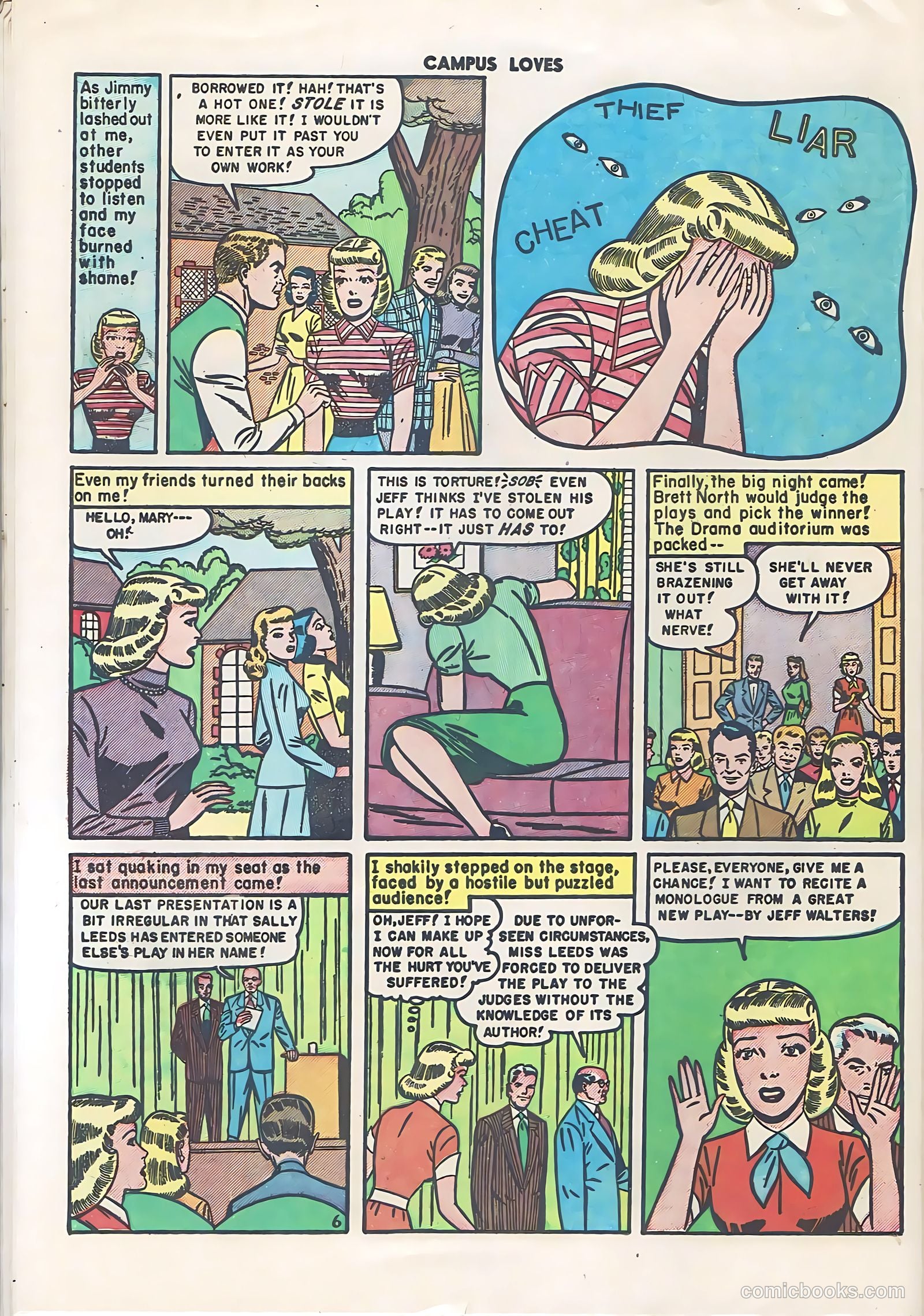Campus Loves #3 (1950) — page 32 of 36