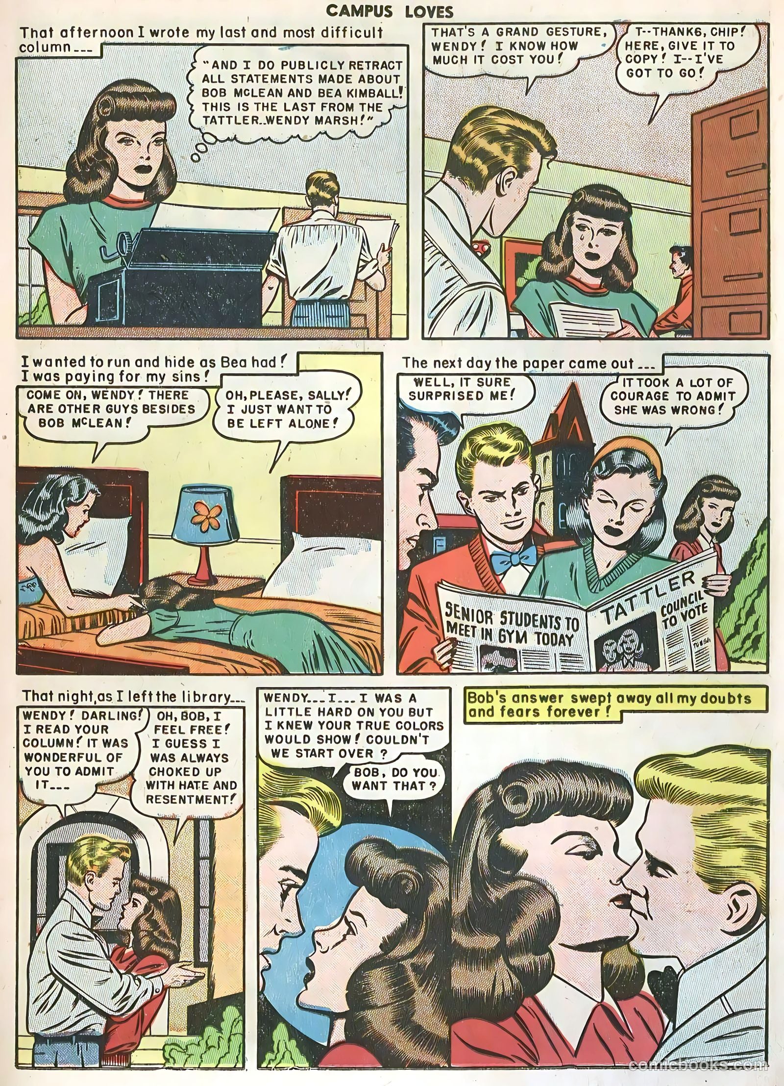 Campus Loves #4 (1950) — page 11 of 36