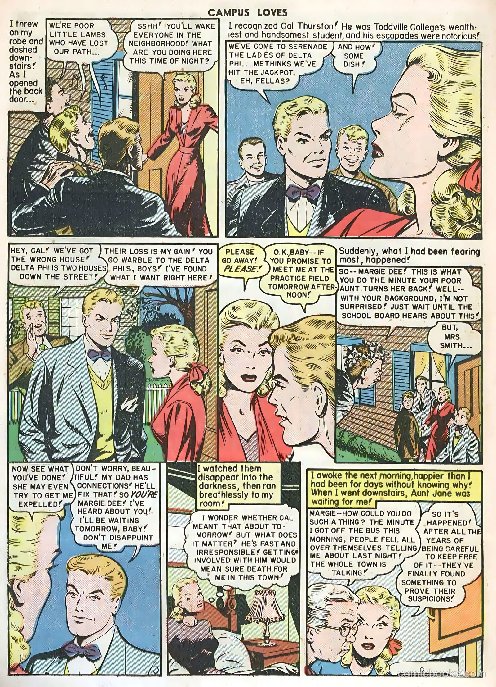Campus Loves #4 (1950) — page 14 of 36