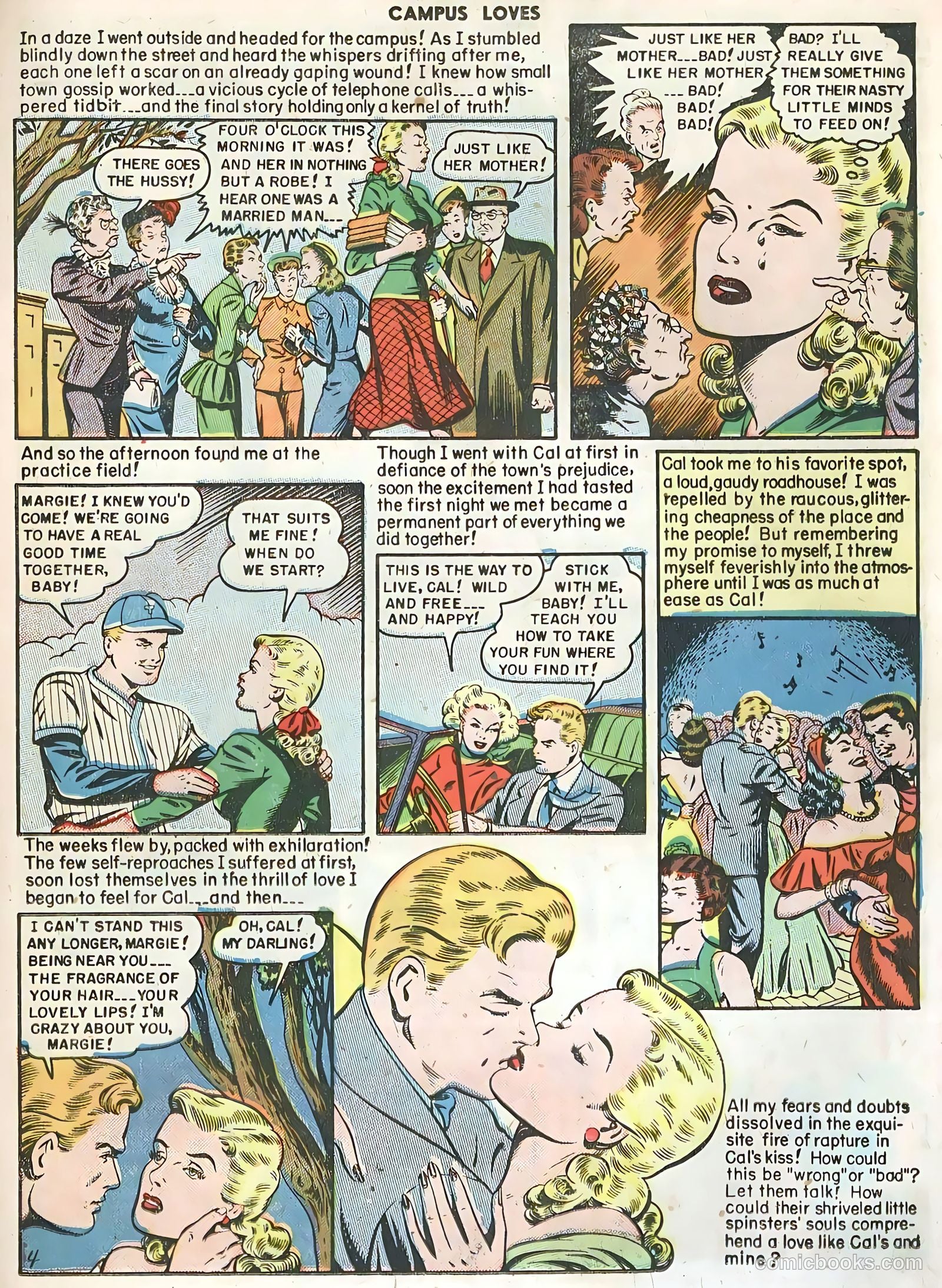 Campus Loves #4 (1950) — page 15 of 36