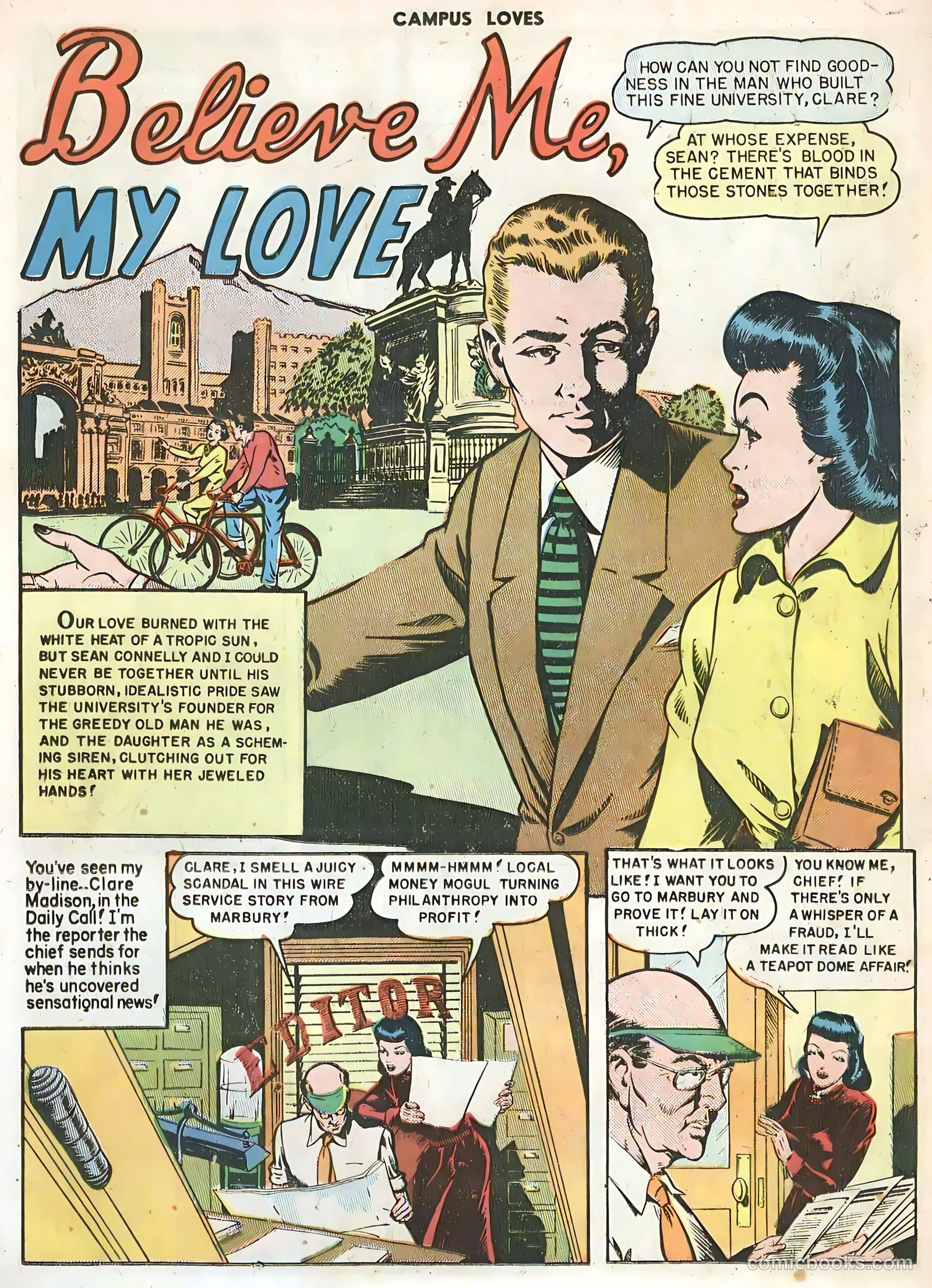 Campus Loves #4 (1950) — page 18 of 36