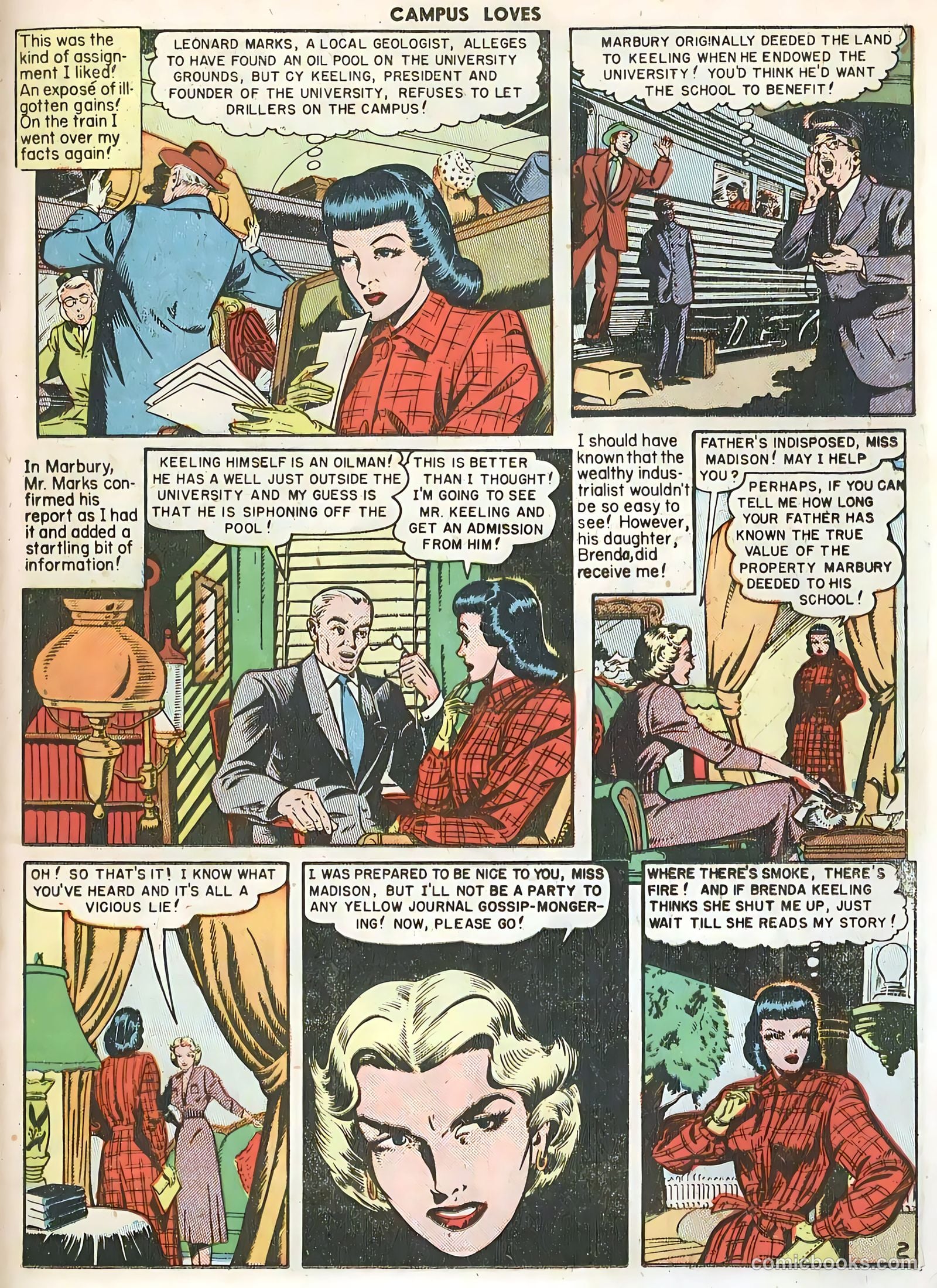 Campus Loves #4 (1950) — page 19 of 36