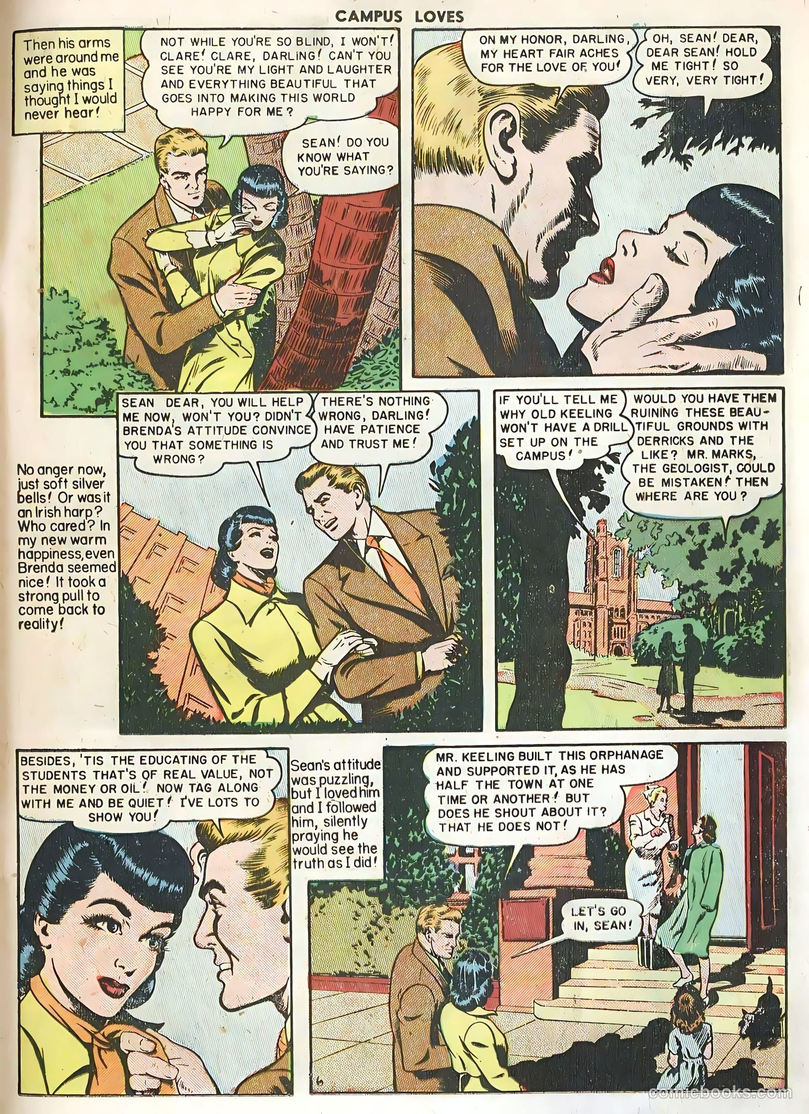 Campus Loves #4 (1950) — page 23 of 36
