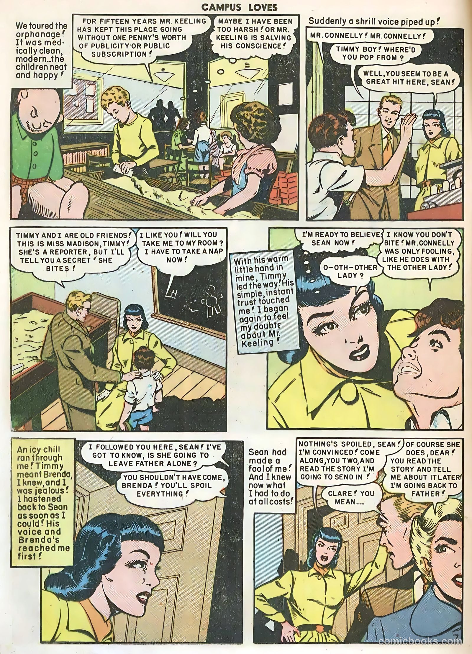 Campus Loves #4 (1950) — page 24 of 36