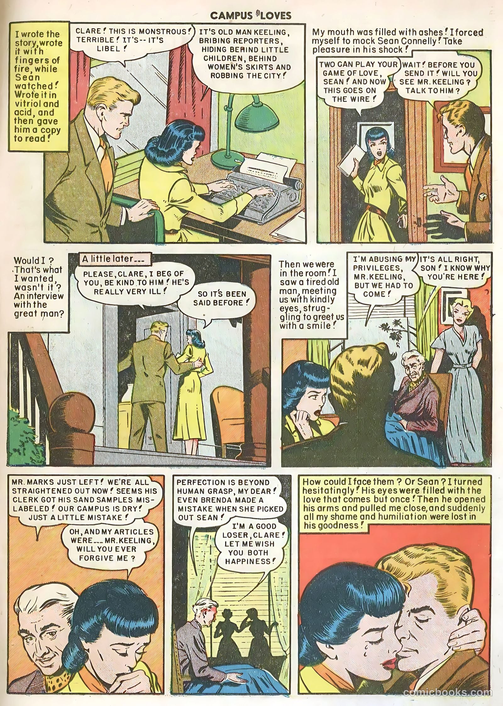 Campus Loves #4 (1950) — page 25 of 36