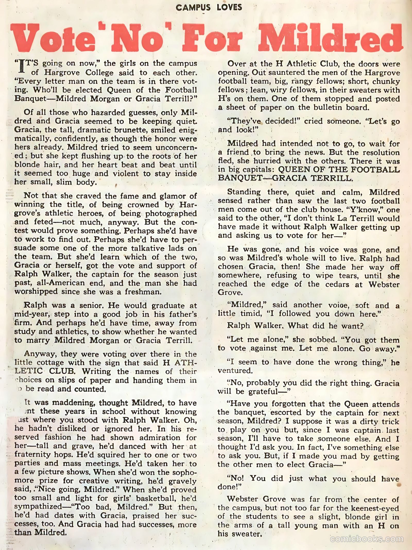 Campus Loves #4 (1950) — page 26 of 36