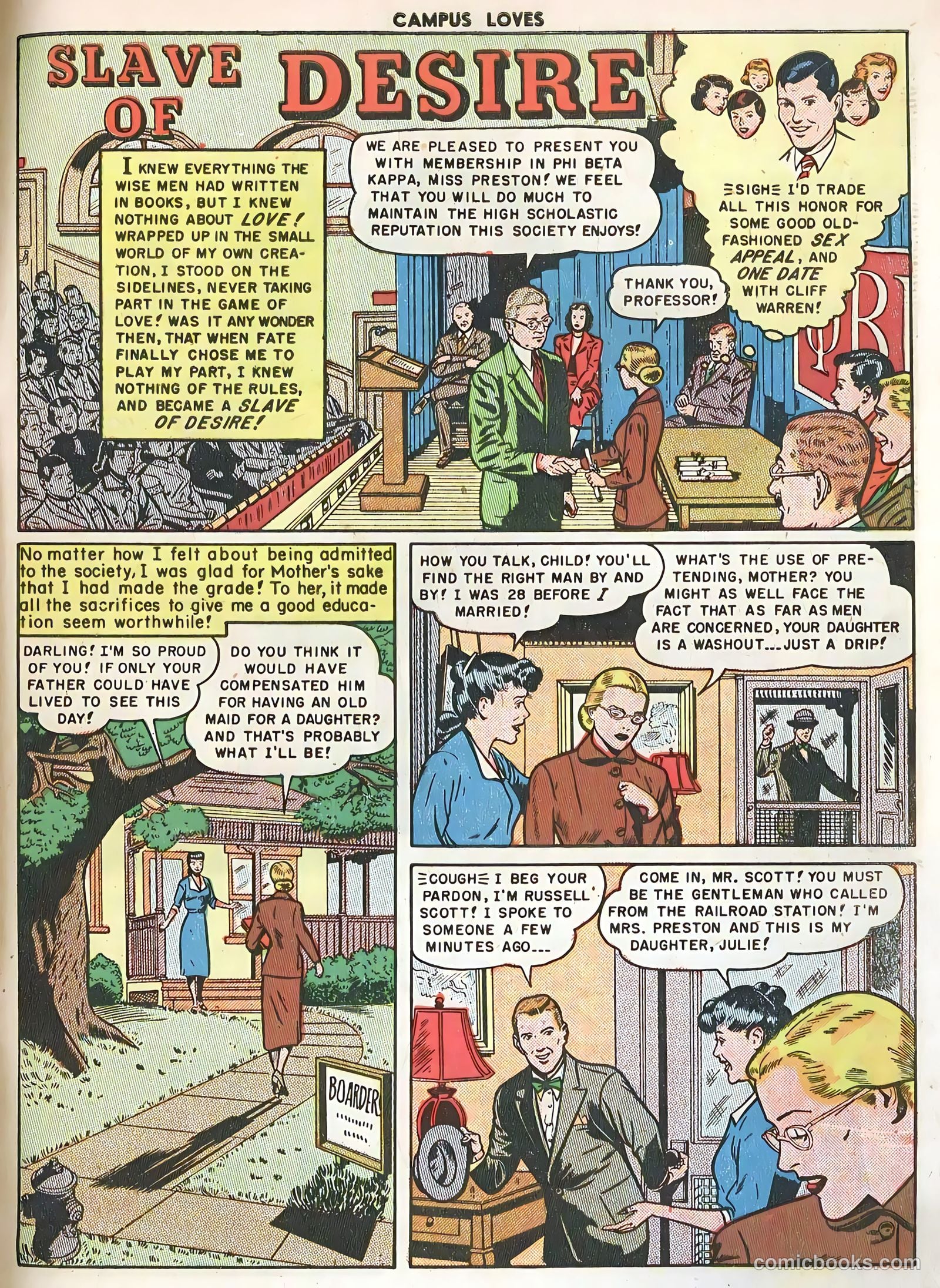 Campus Loves #4 (1950) — page 27 of 36