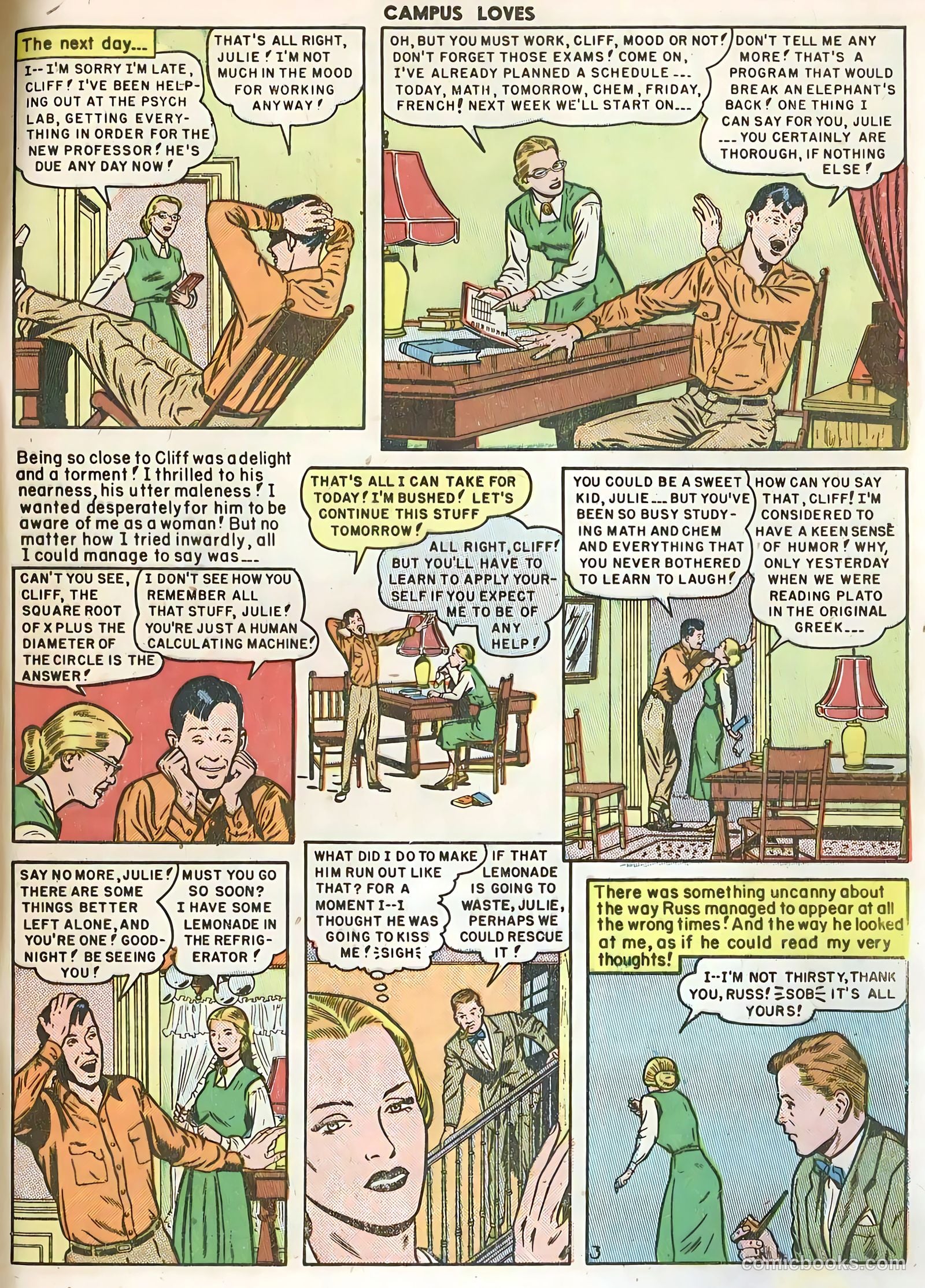 Campus Loves #4 (1950) — page 29 of 36