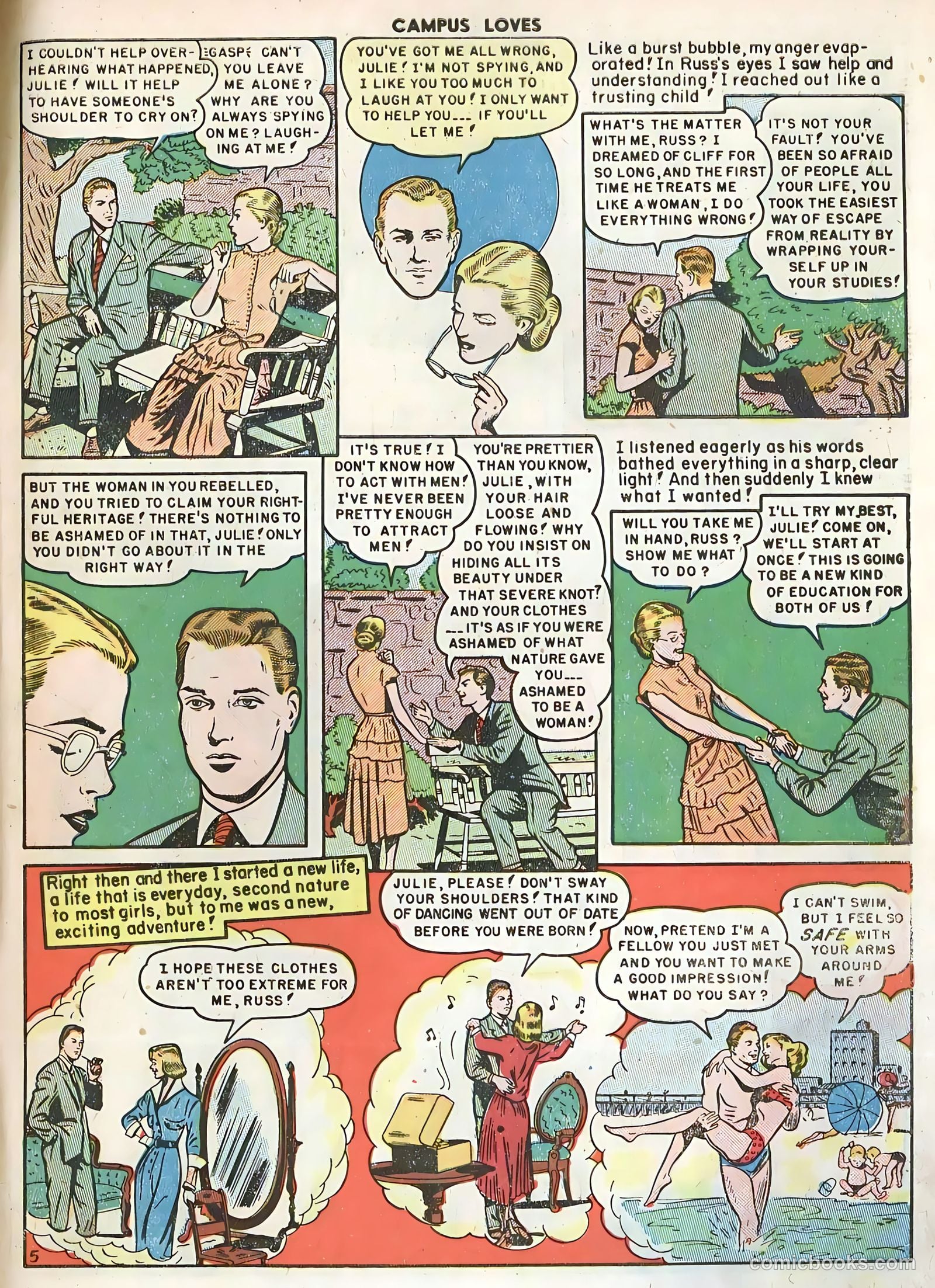 Campus Loves #4 (1950) — page 31 of 36